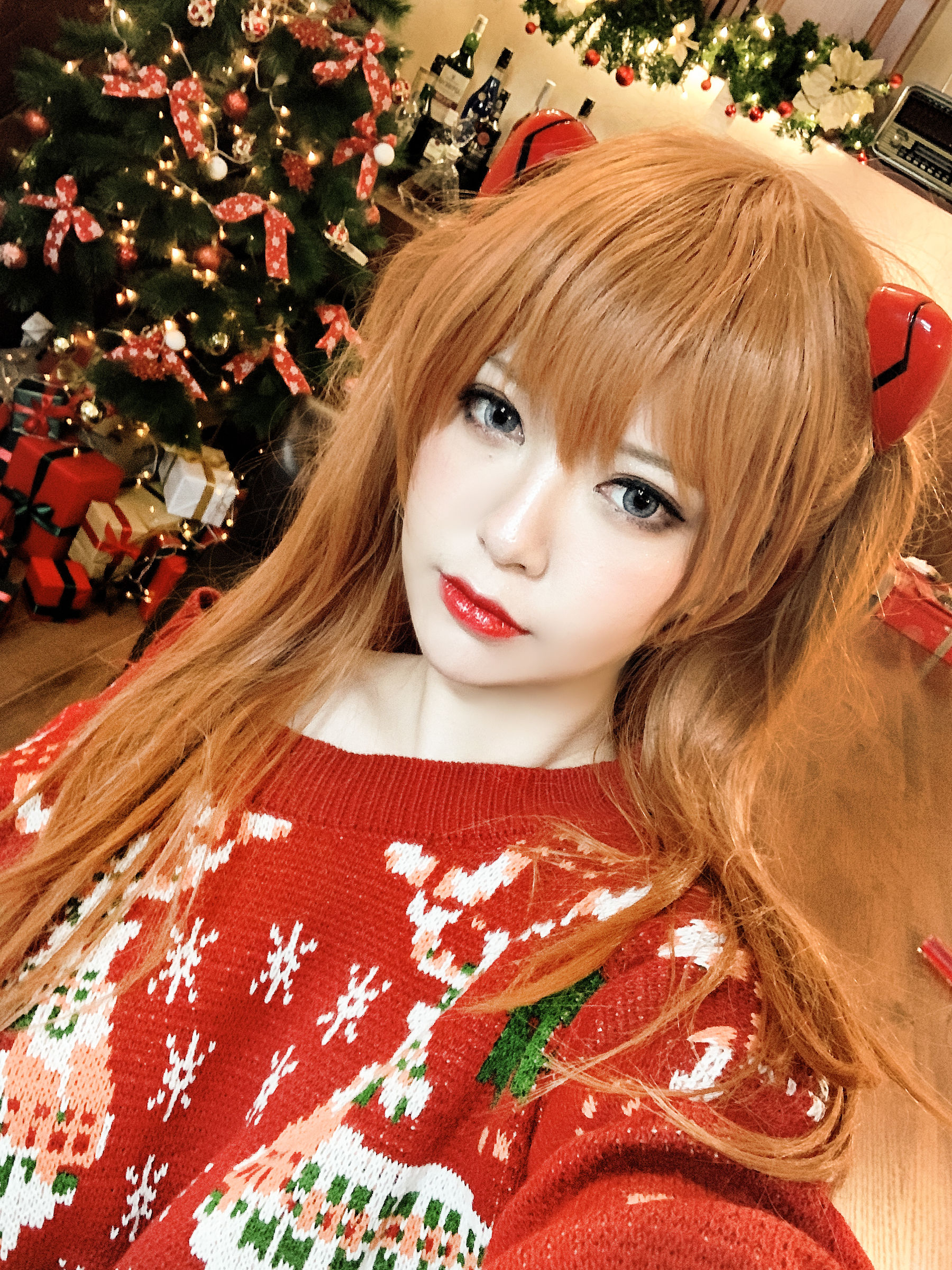  半半子 - 式波・ASUKA Christmas 第40张