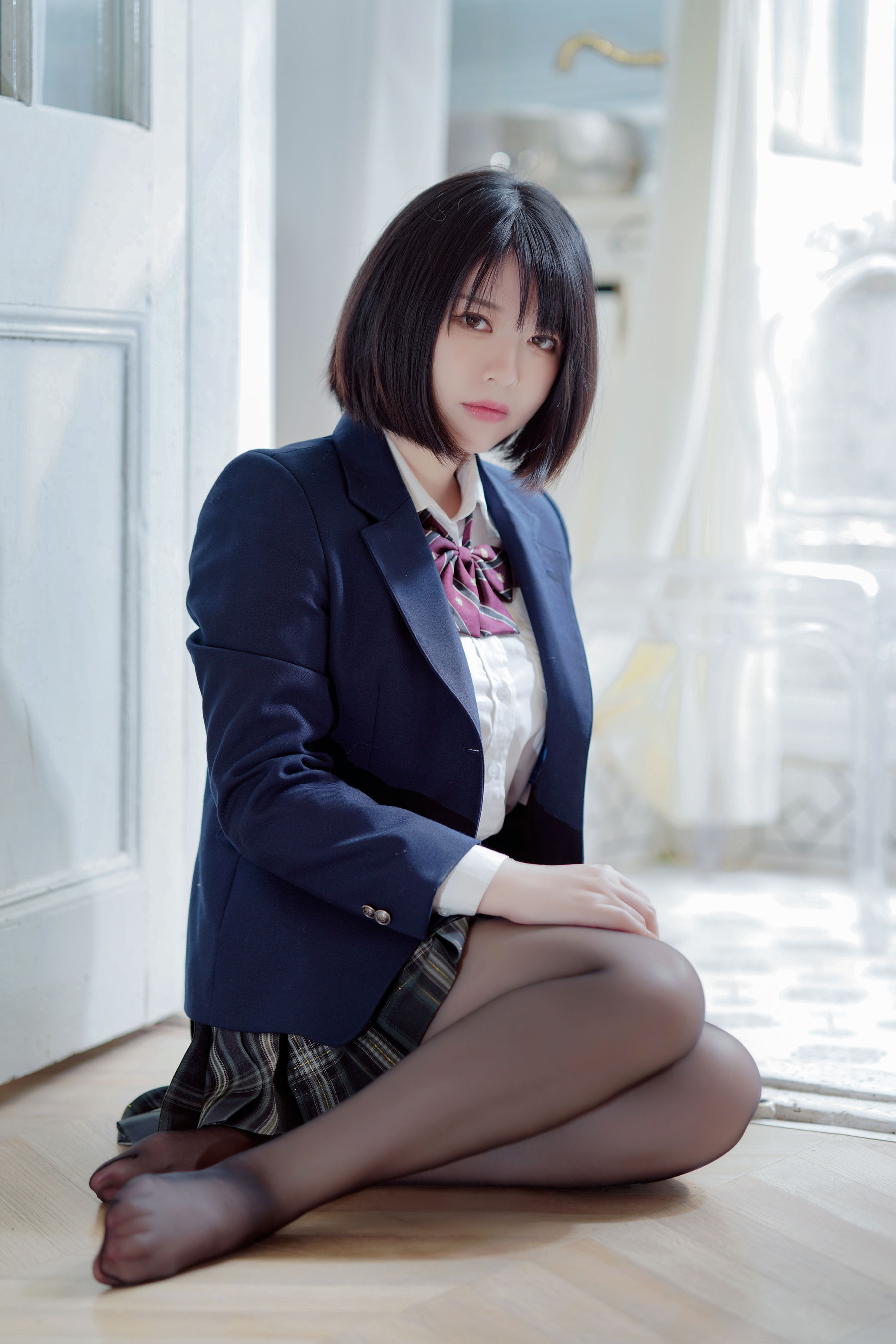  半半子 - 彼女の制服姿が好き 第13张