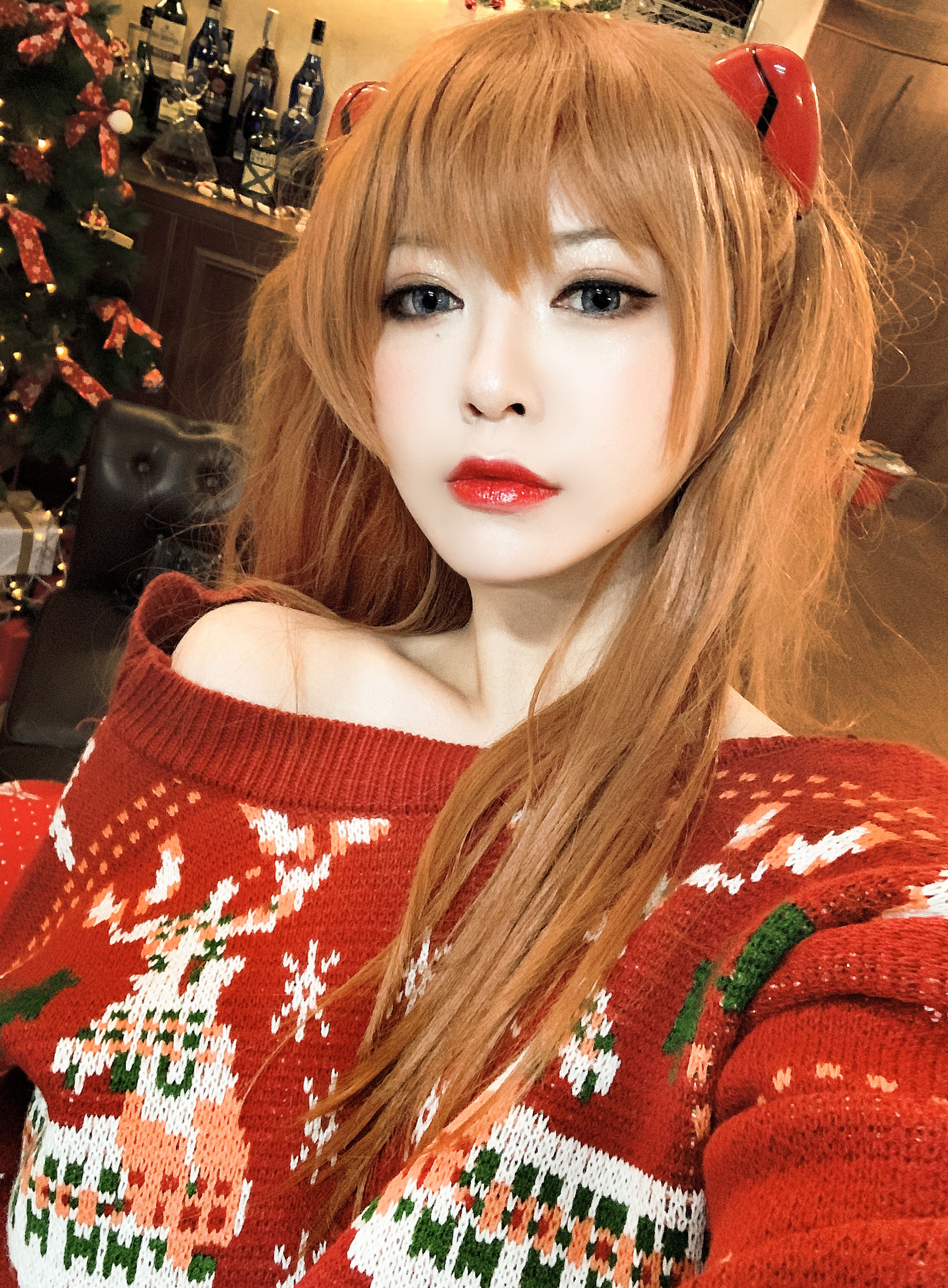  半半子 - 式波・ASUKA Christmas 第42张