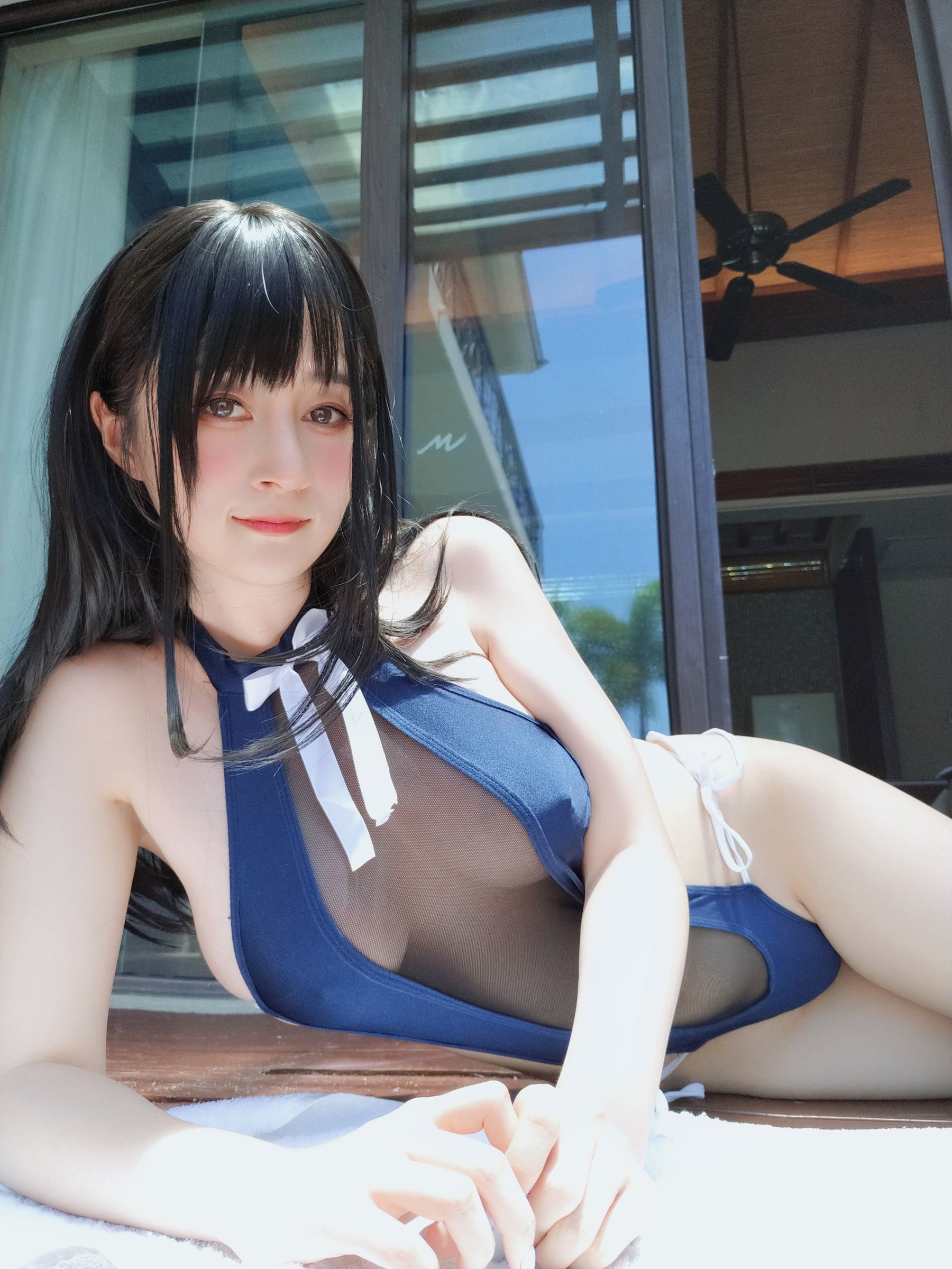  Coser小姐姐白银 - 镂空泳衣 第12张