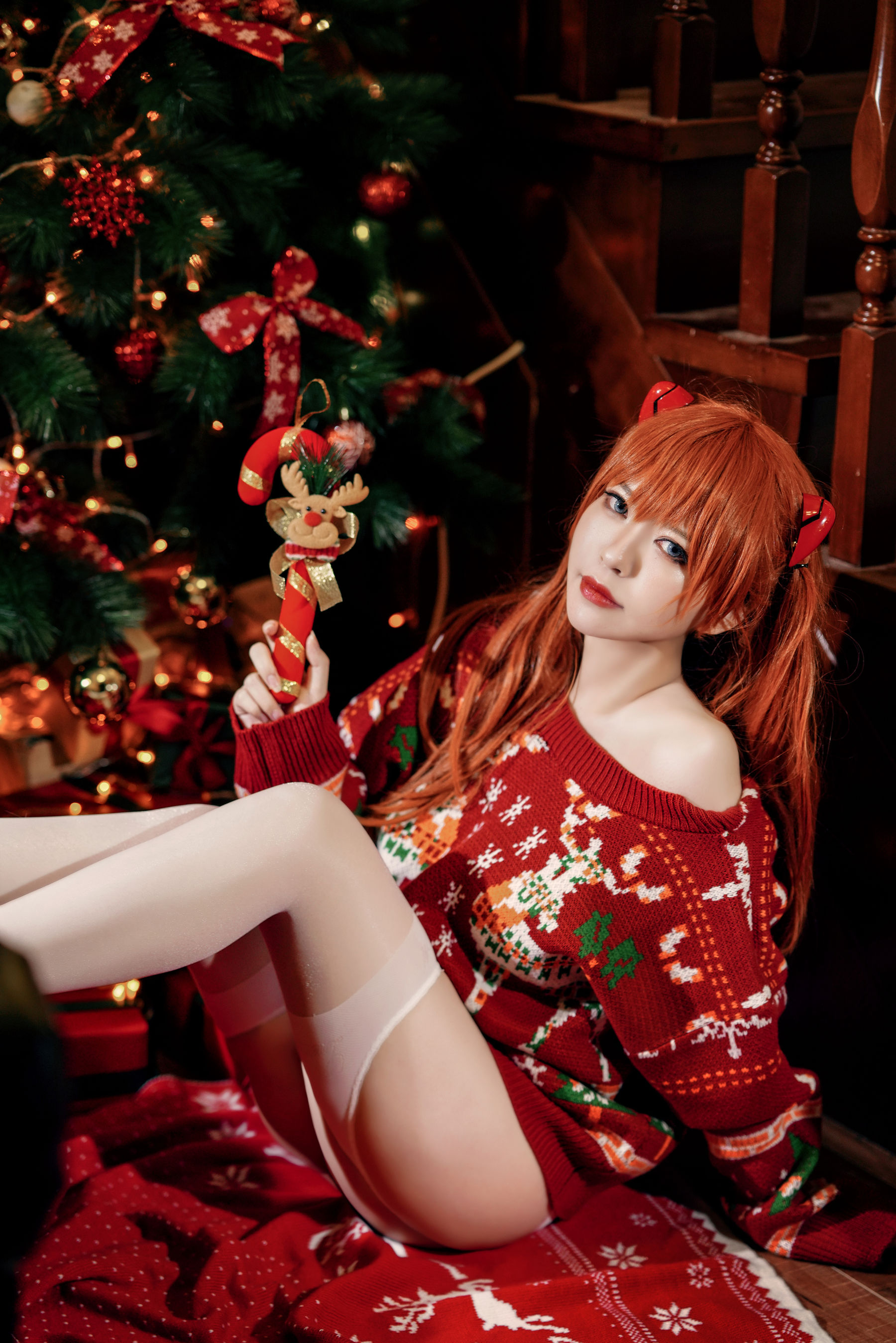 半半子 - 式波・ASUKA Christmas 第37张