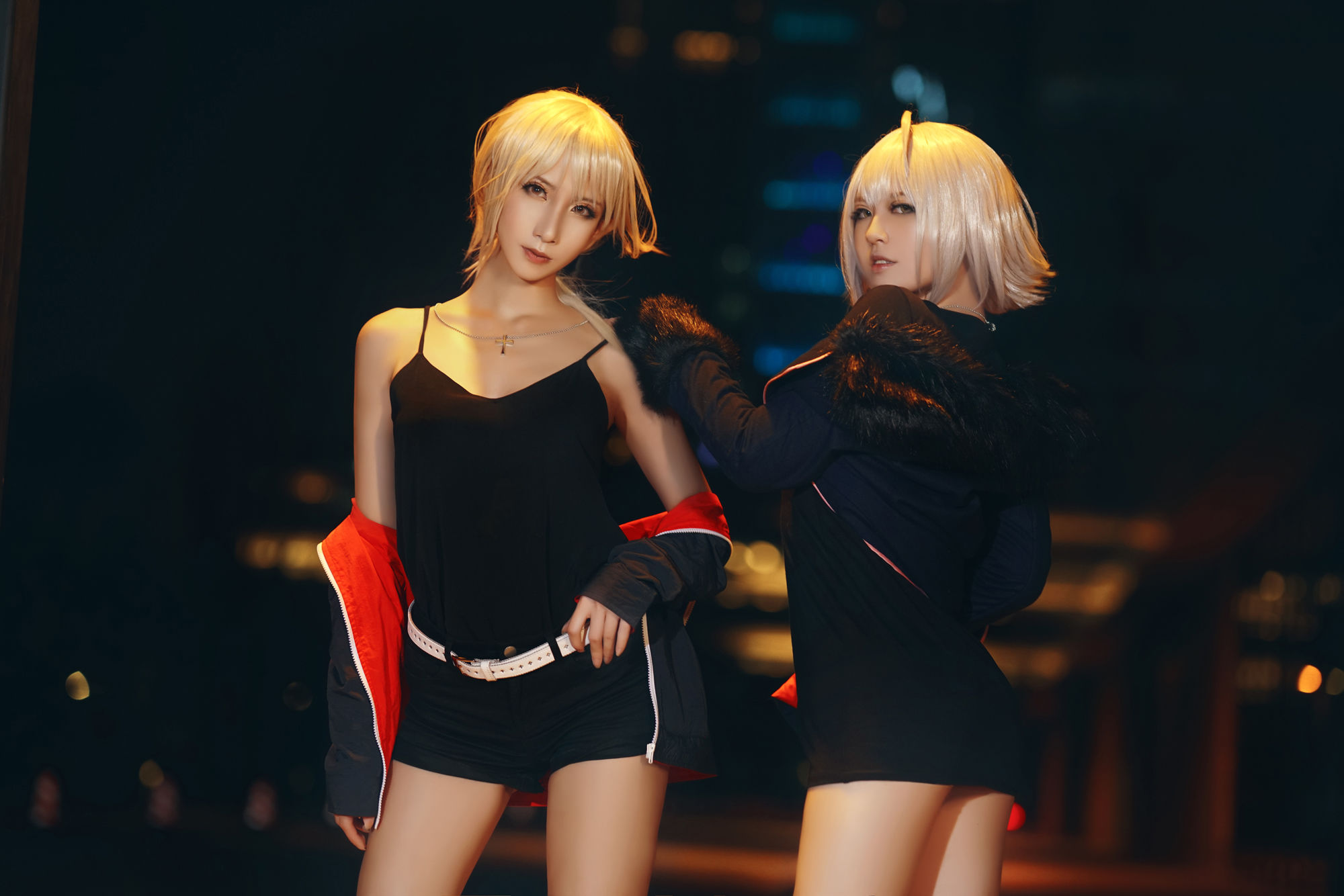  半半子&索索sophia - 黑贞2 第14张
