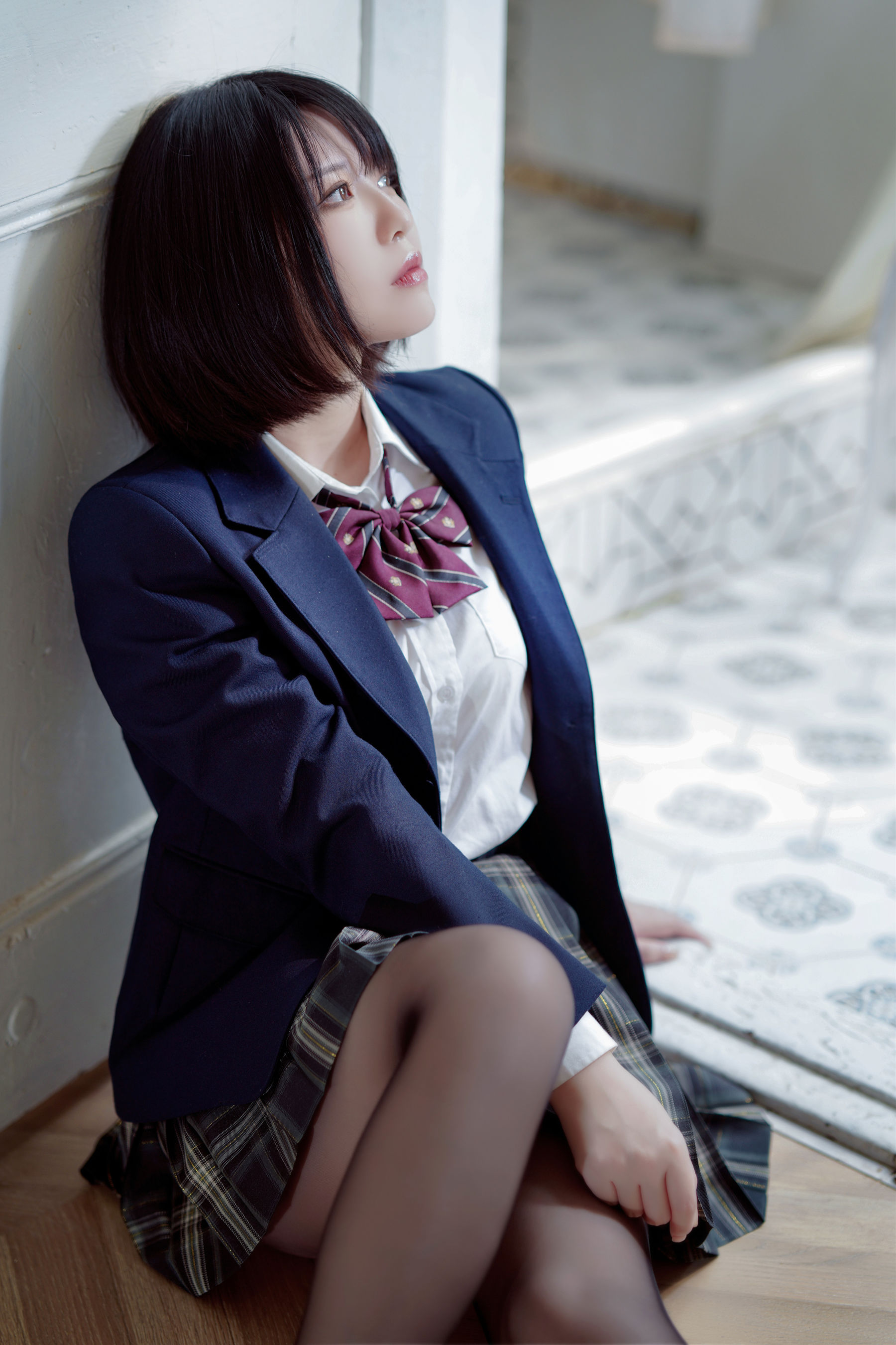  半半子 - 彼女の制服姿が好き 第14张