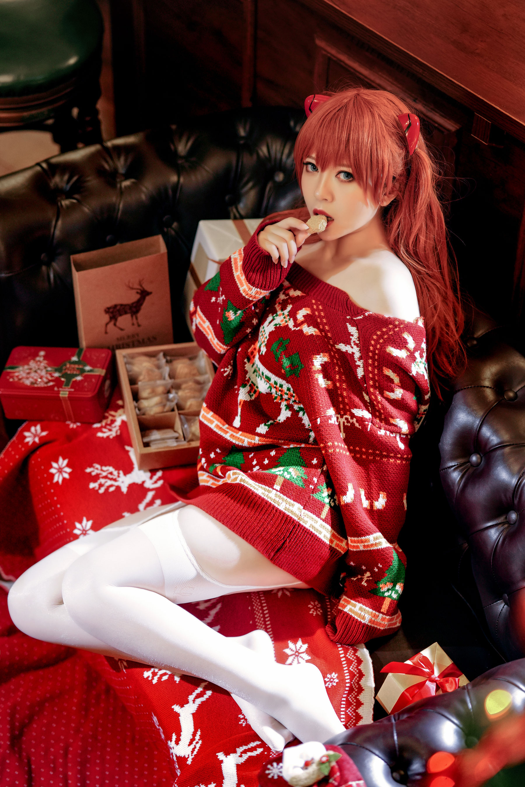  半半子 - 式波・ASUKA Christmas 第17张