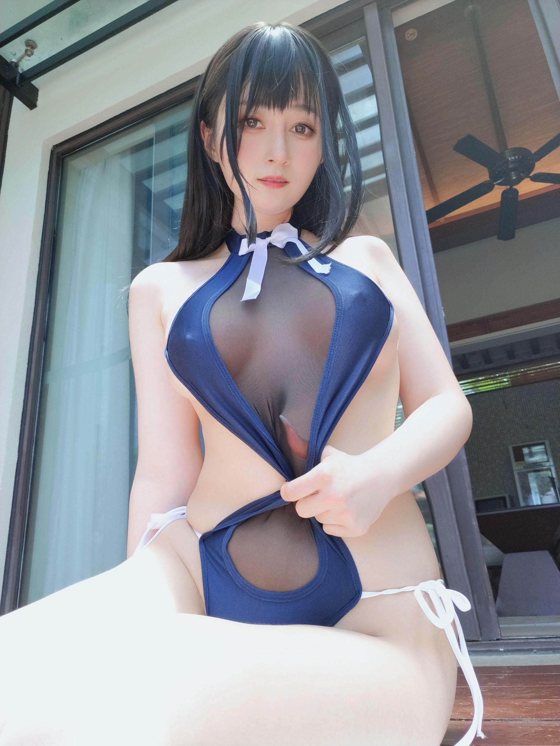  Coser小姐姐白银 - 镂空泳衣 第16张