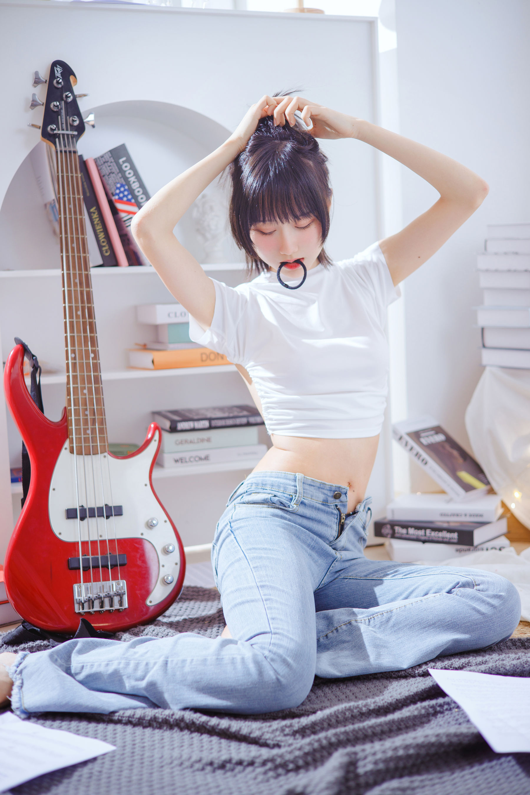  萌系小姐姐木绵绵OwO - 贝斯与妹妹 第49张