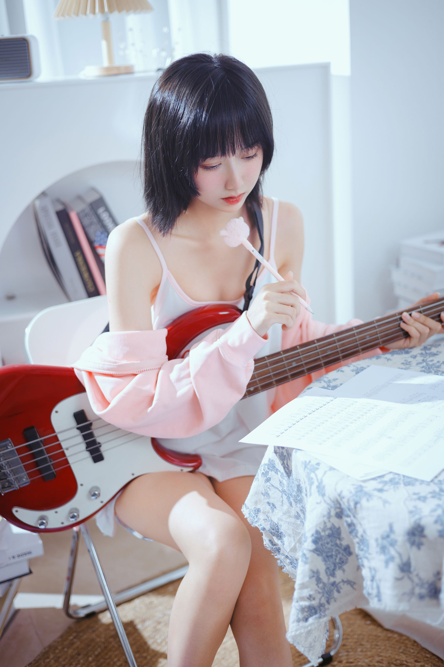  萌系小姐姐木绵绵OwO - 贝斯与妹妹 第4张