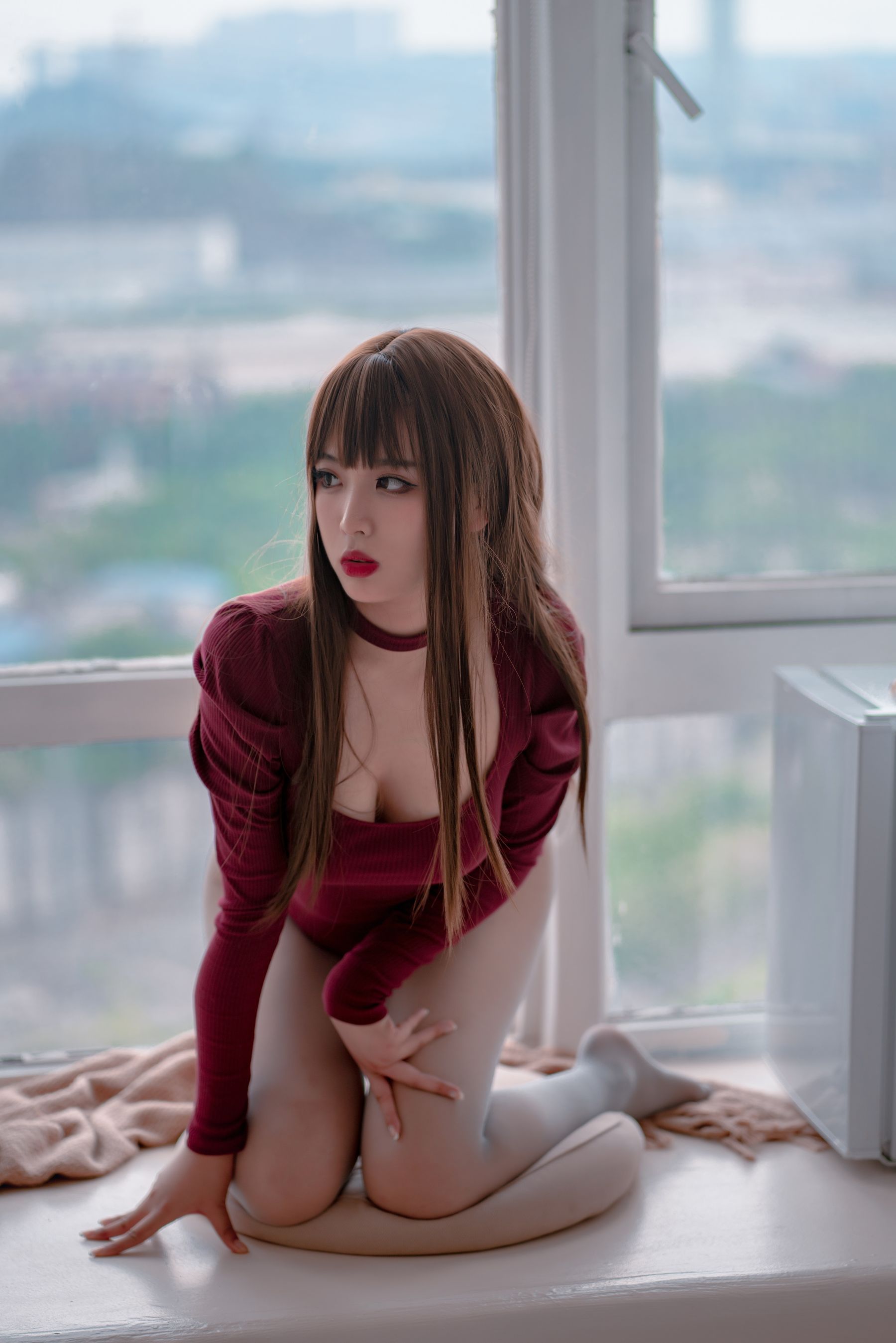  轩萧学姐 - 灰色五指袜 第53张