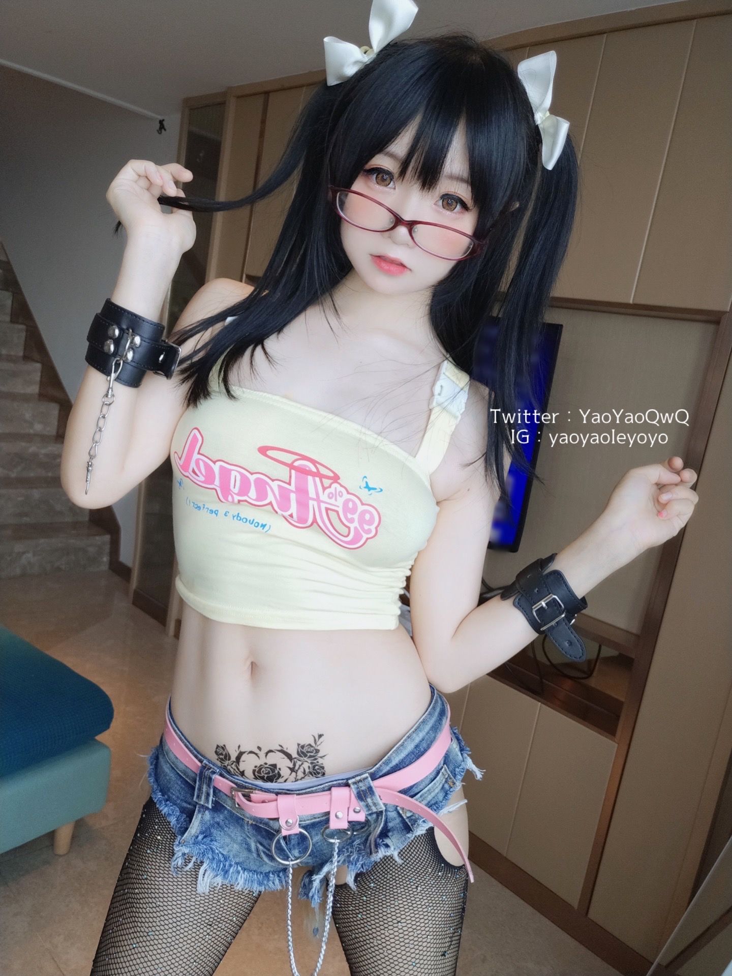  萌妹子Coser摇摇乐yoyo fantia まず自分撮りを見る…… (2021-8.23) 第21张