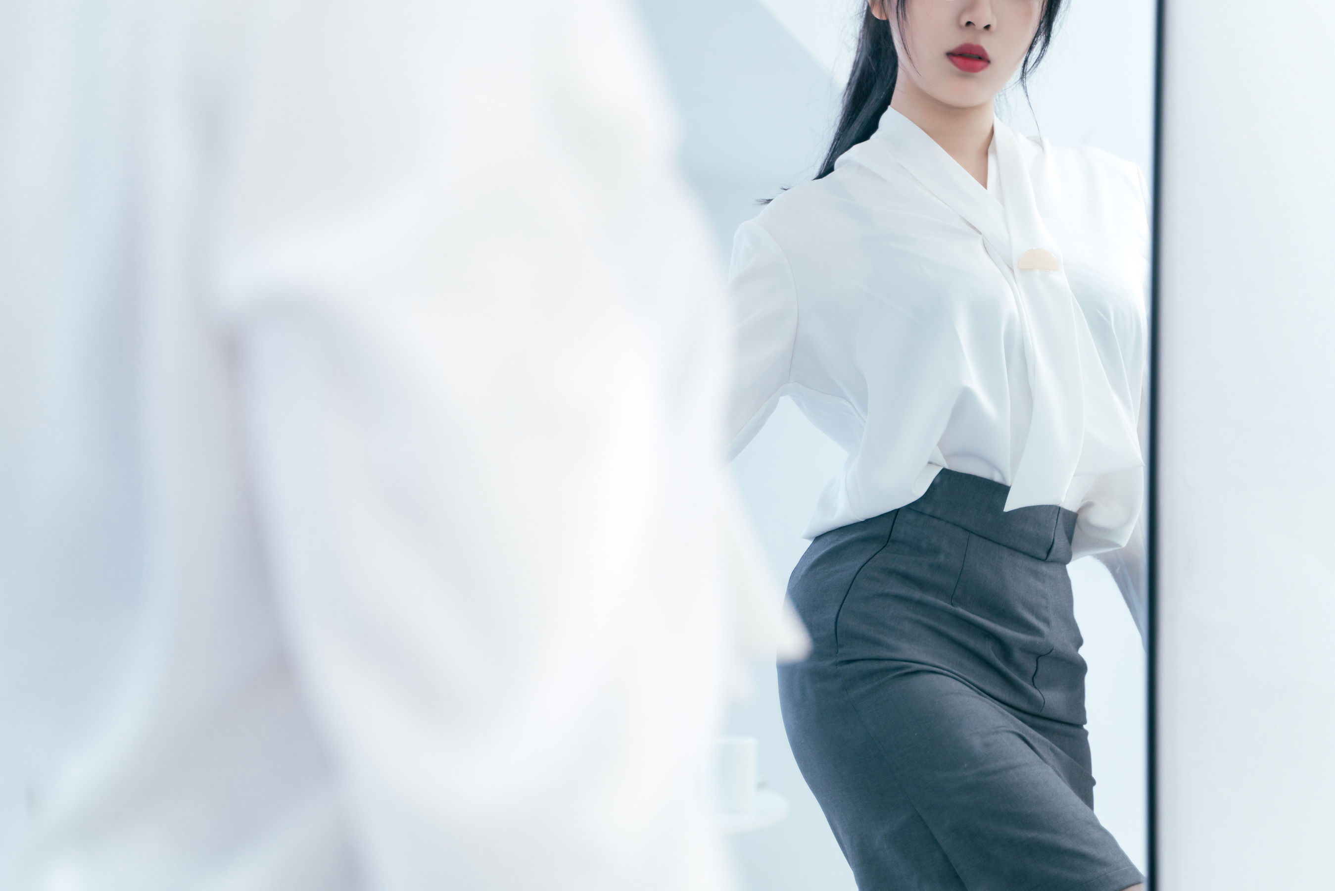  轩萧学姐 - OL私袜诱惑 第37张