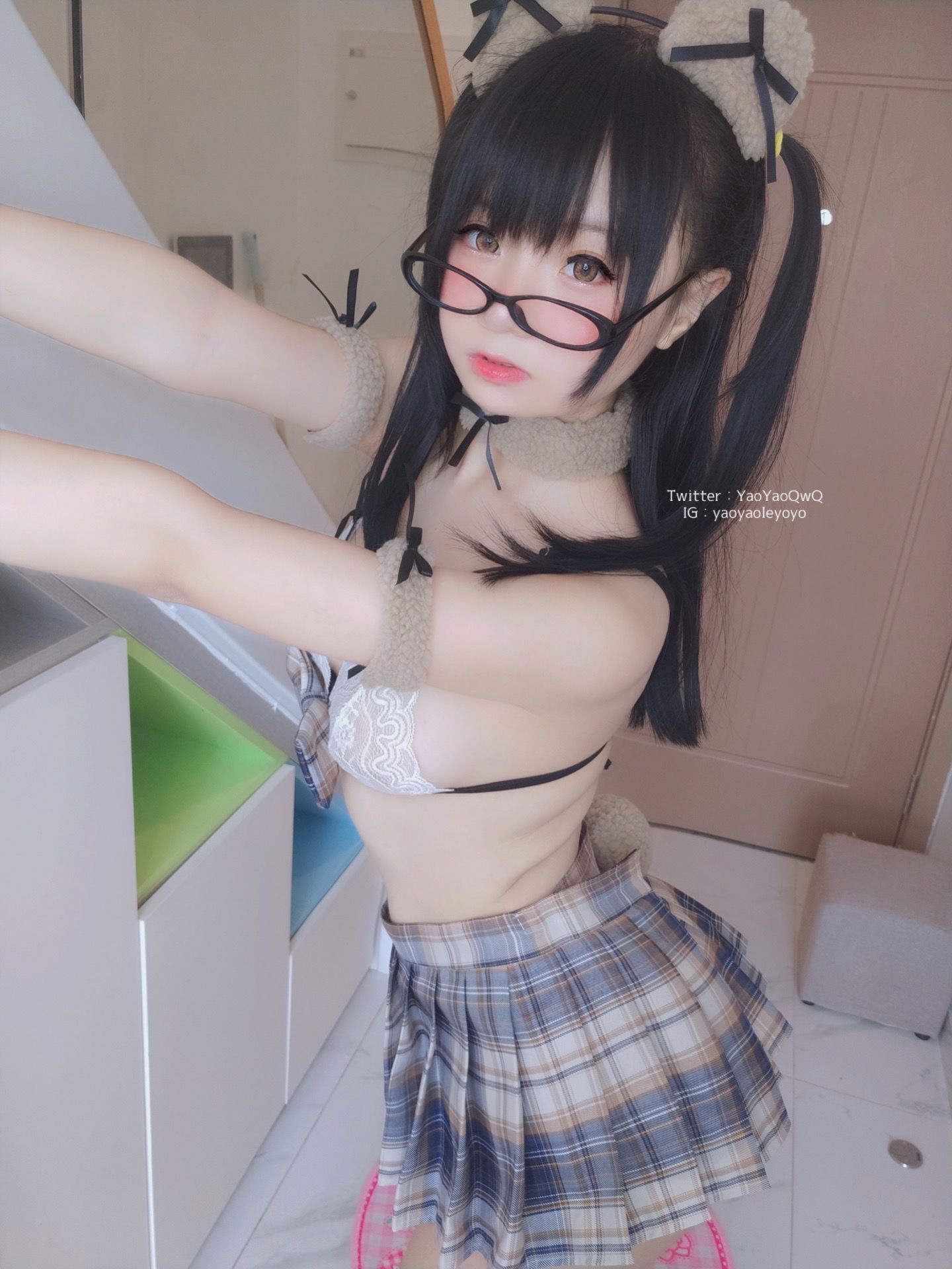  萌妹子Coser摇摇乐yoyo fantia やさしくしてください (2021-8.13) 第27张