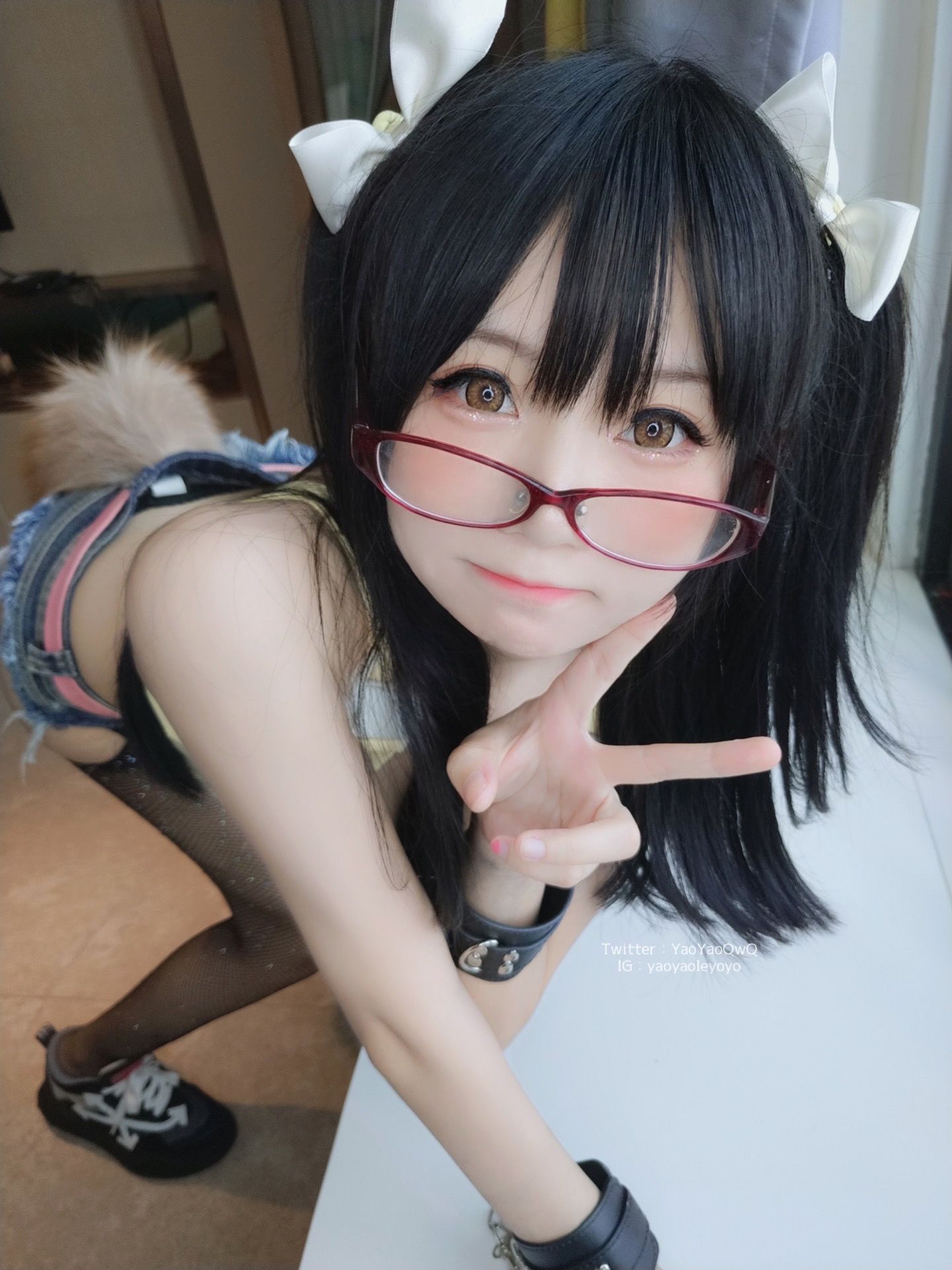  萌妹子Coser摇摇乐yoyo fantia まず自分撮りを見る…… (2021-8.23) 第46张