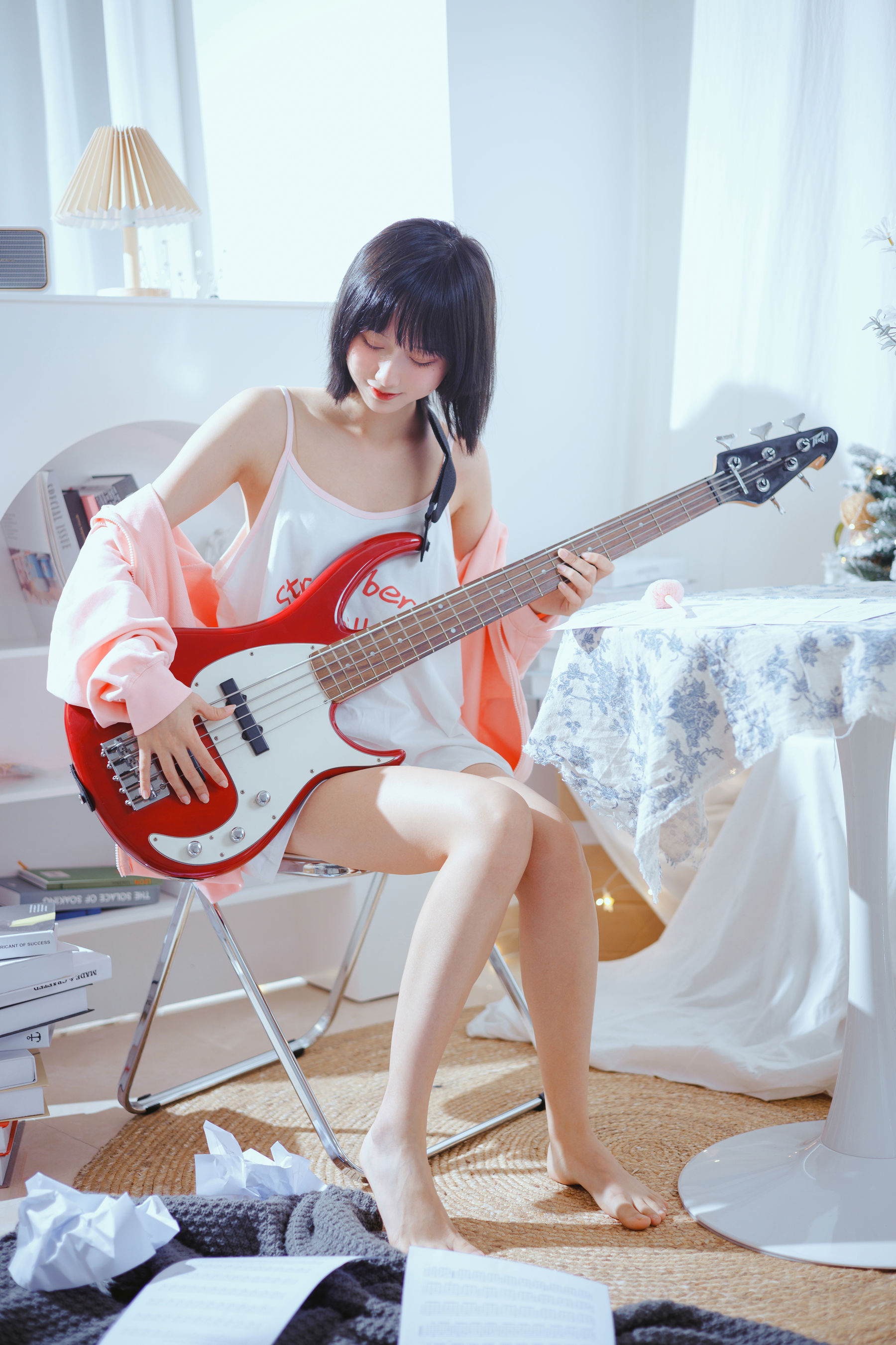  萌系小姐姐木绵绵OwO - 贝斯与妹妹 第3张