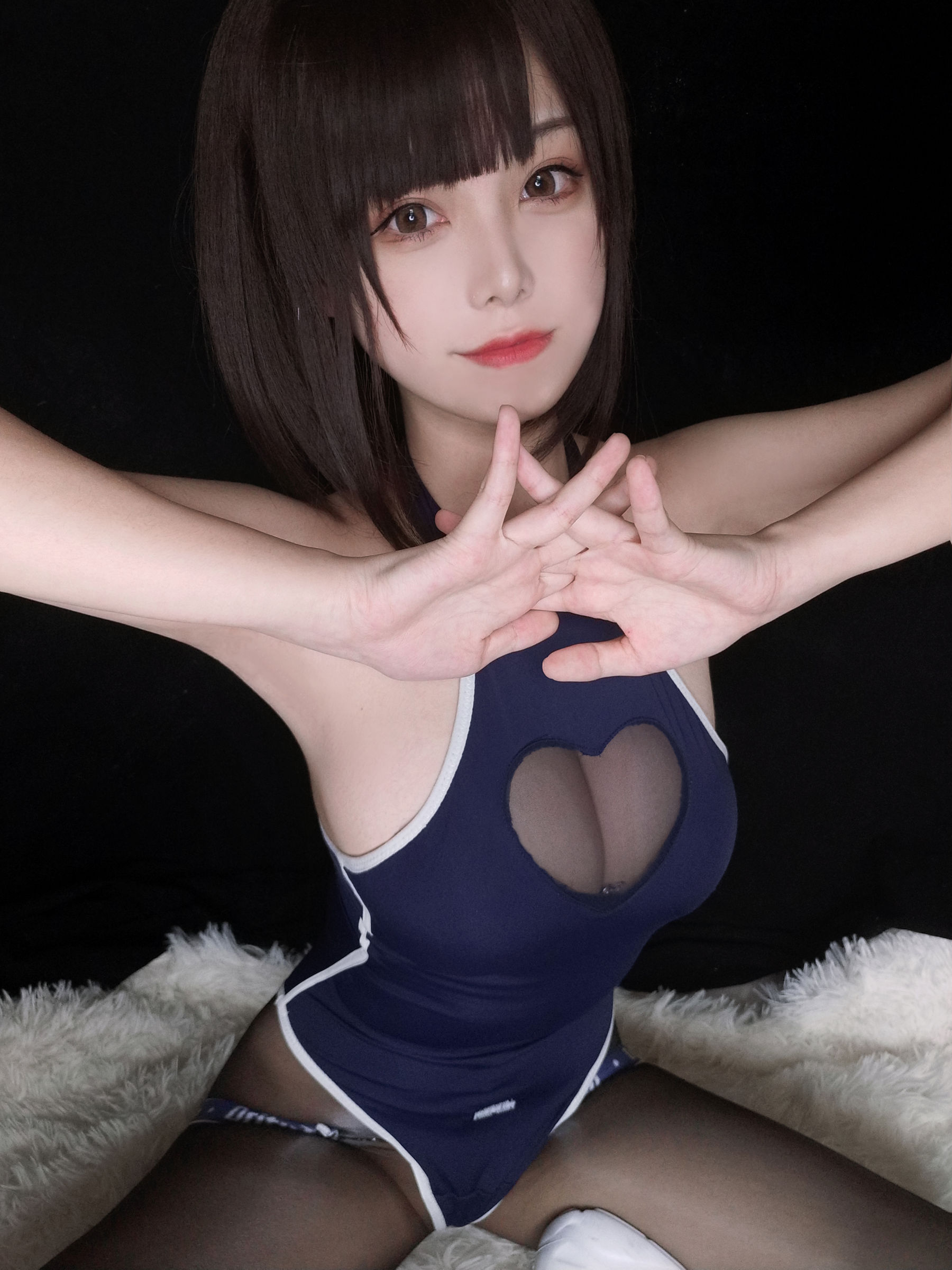  萌系小姐姐蜜汁猫裘 - 水着 第15张