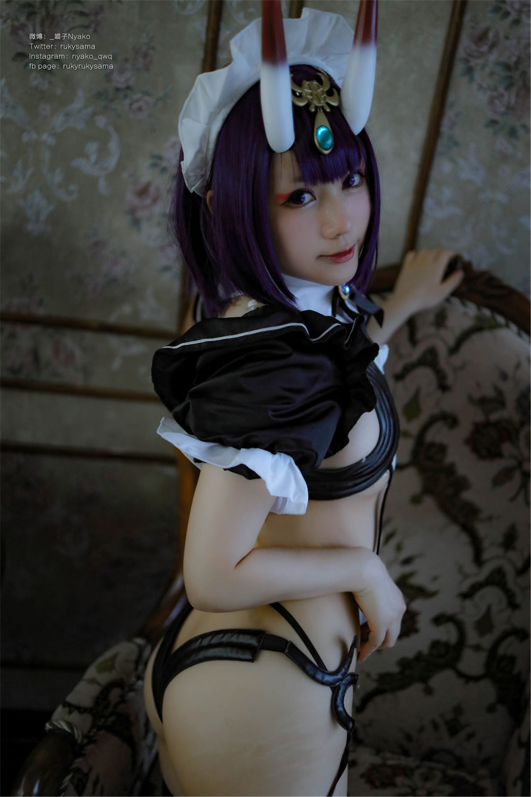  萌妹子Nyako喵子 - 酒吞童子女仆 第42张
