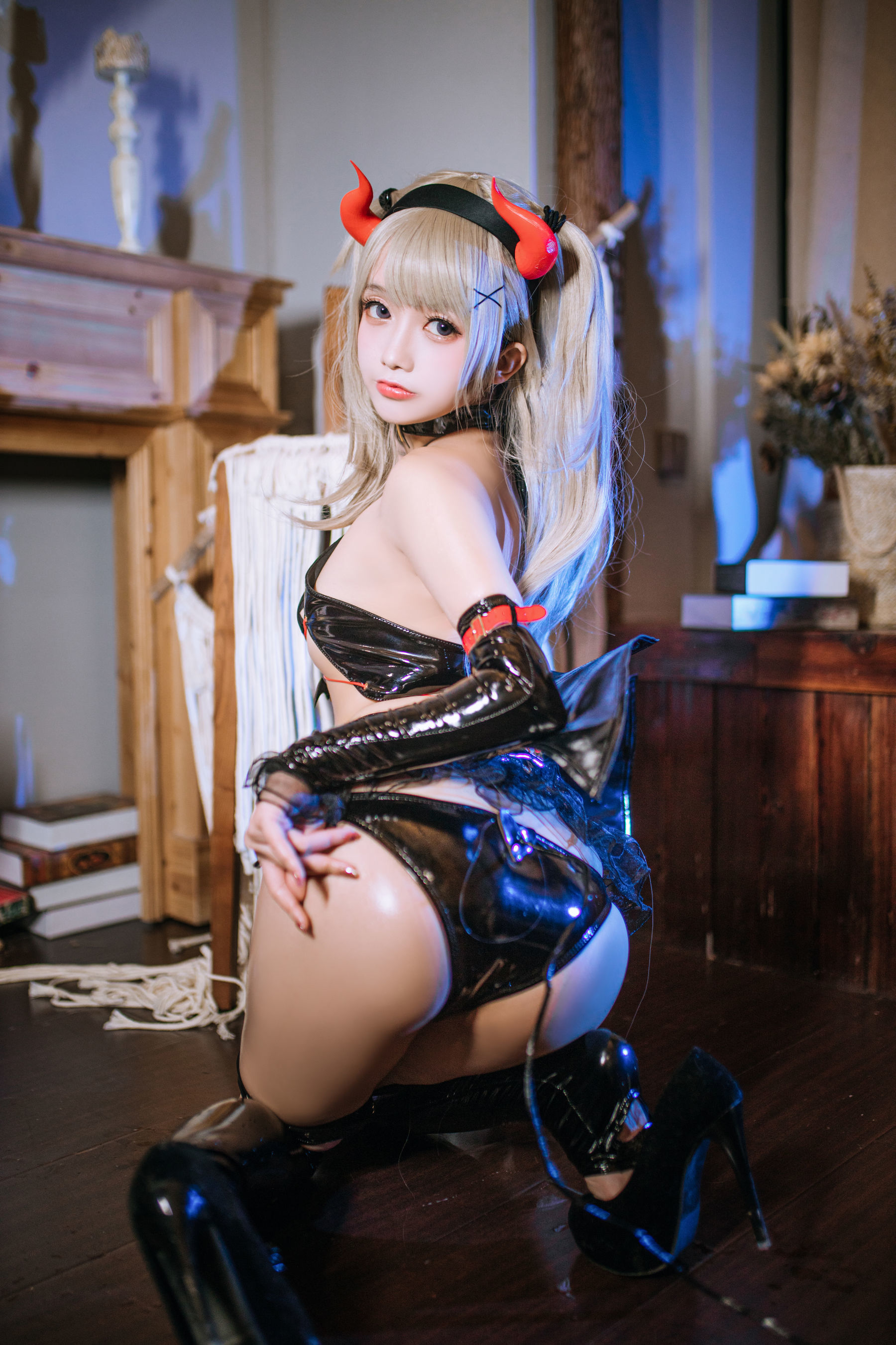  Cosplay日奈娇 - 束缚魅魔 第43张