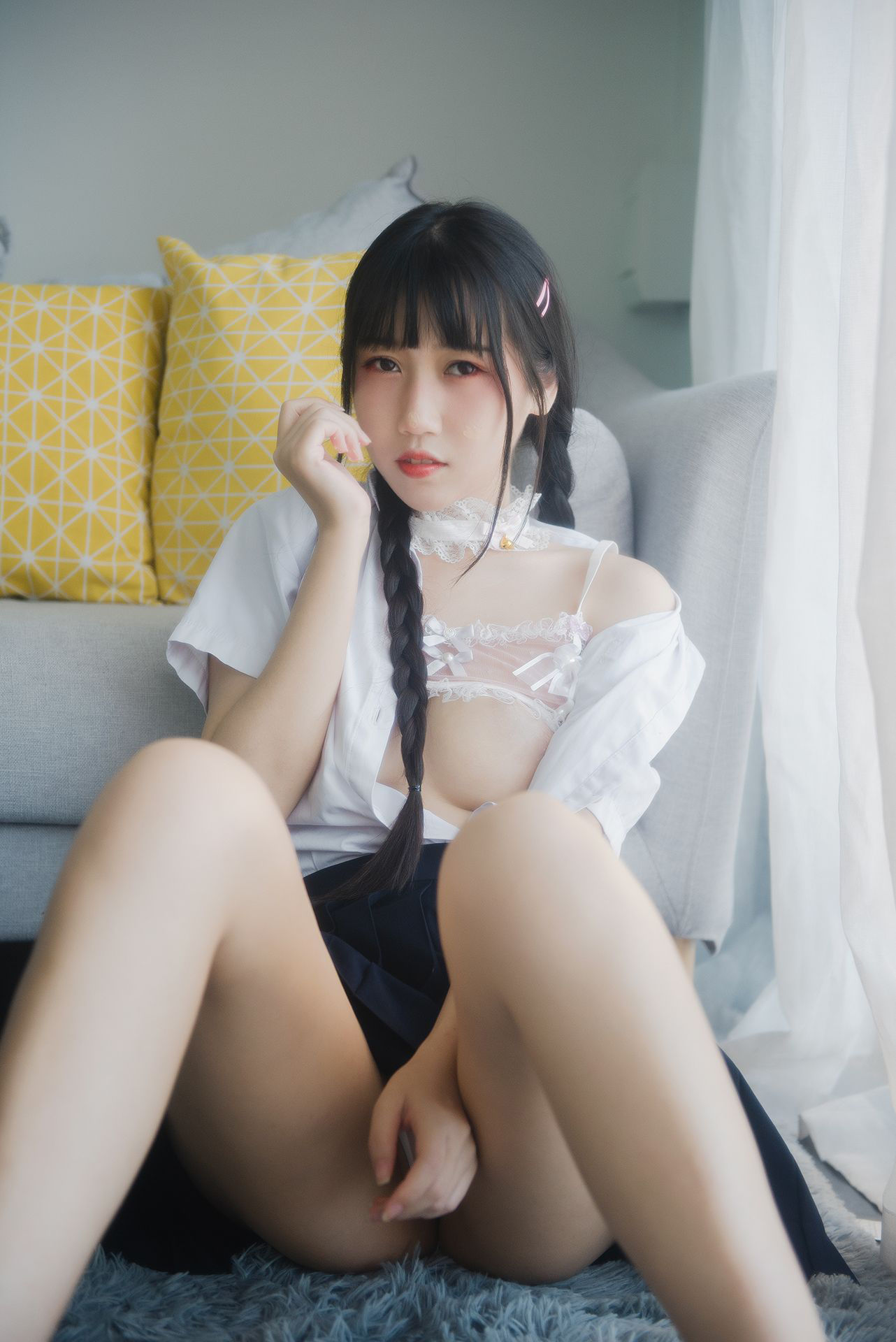  微博人气Coser不呆猫 - 奶油少女 第33张