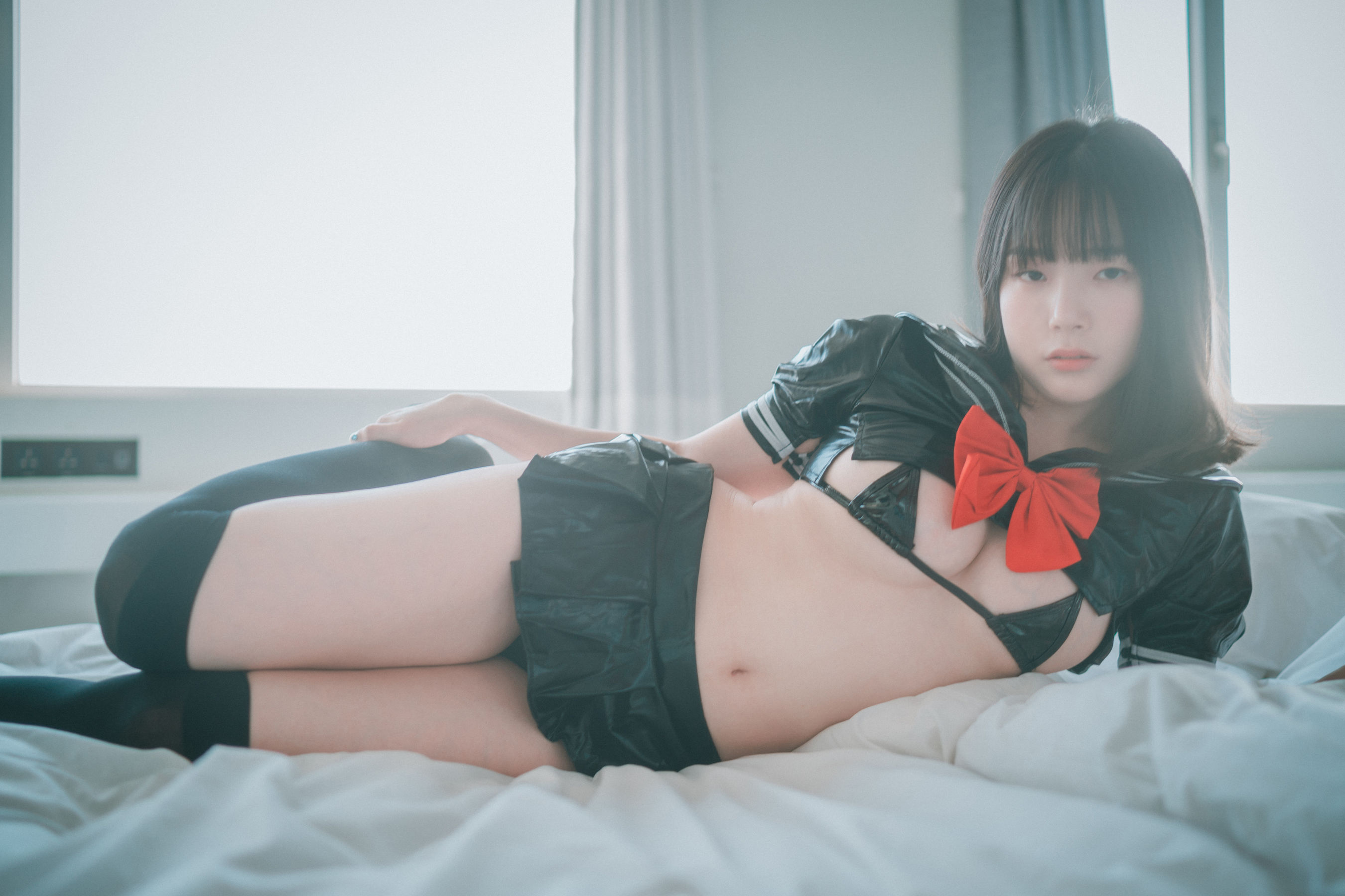 [DJAWA]  PIA - Leather Black Schoolgirl 第38张