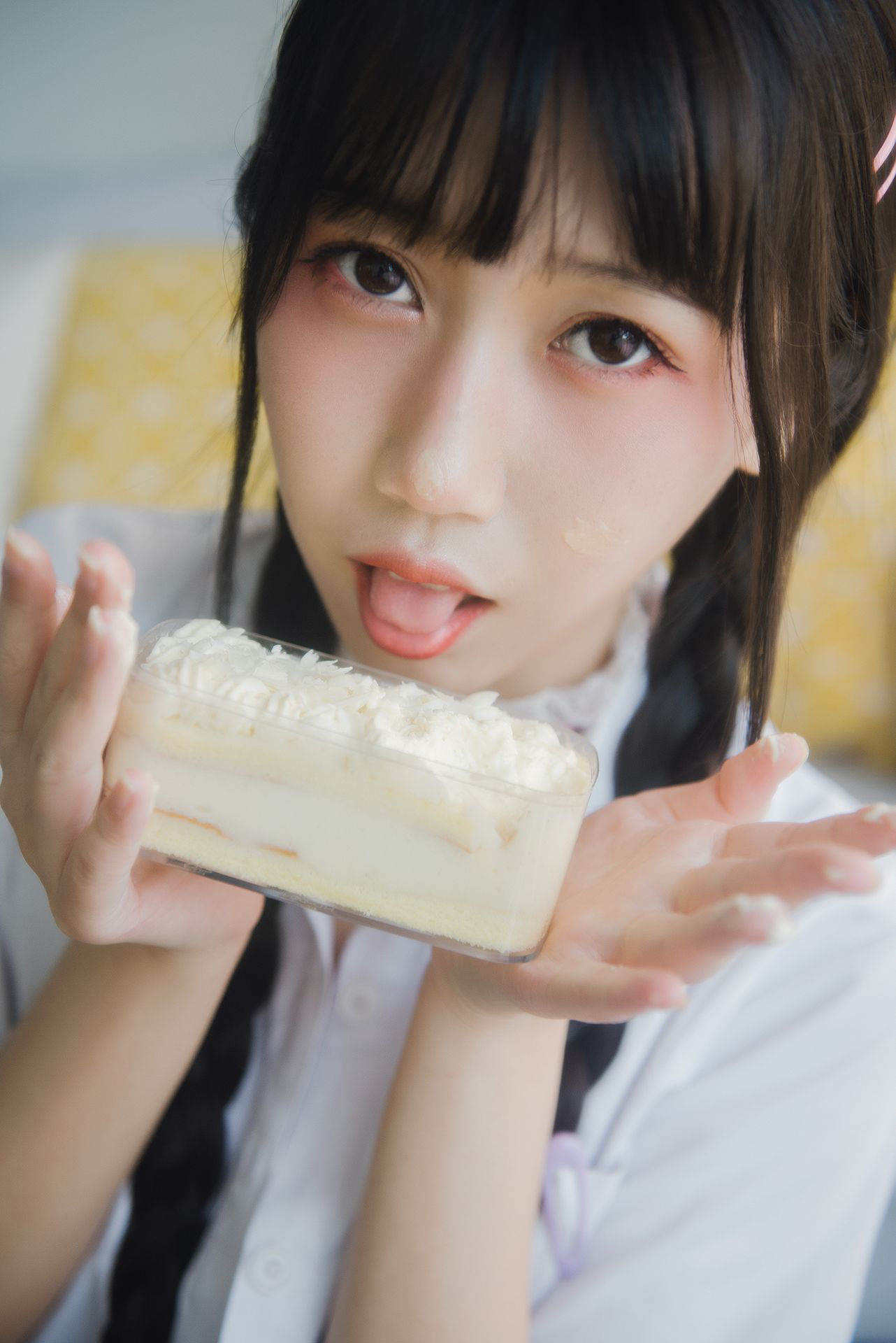  微博人气Coser不呆猫 - 奶油少女 第20张