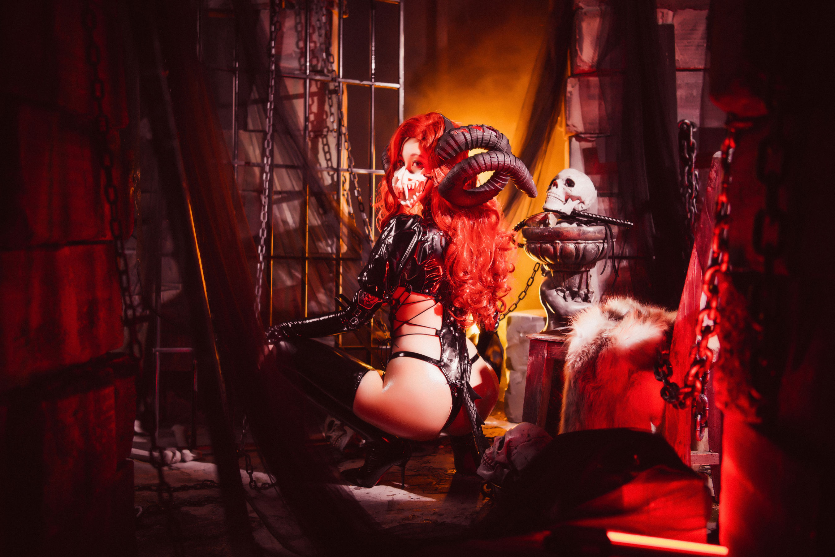  萌系小姐姐蜜汁猫裘 - 骸骨 第31张