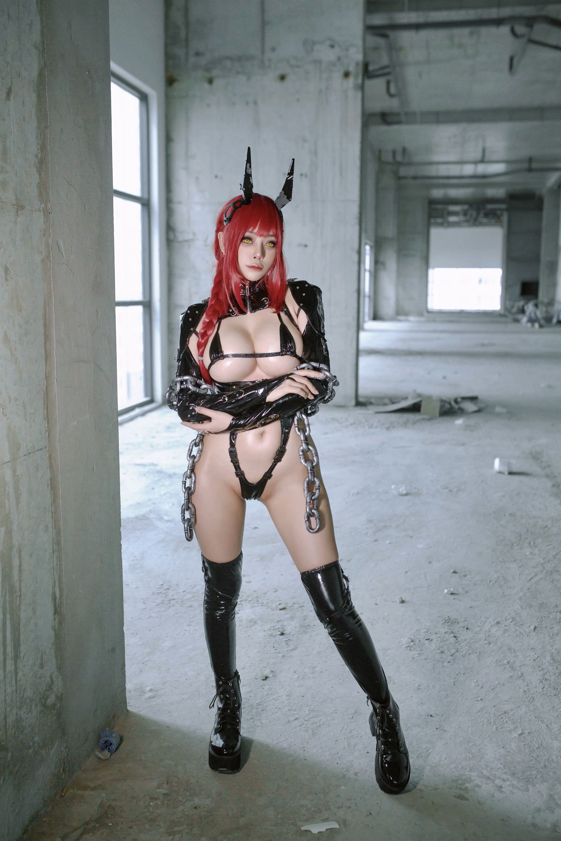  日本性感萝莉Byoru - Cyber Makima 第42张