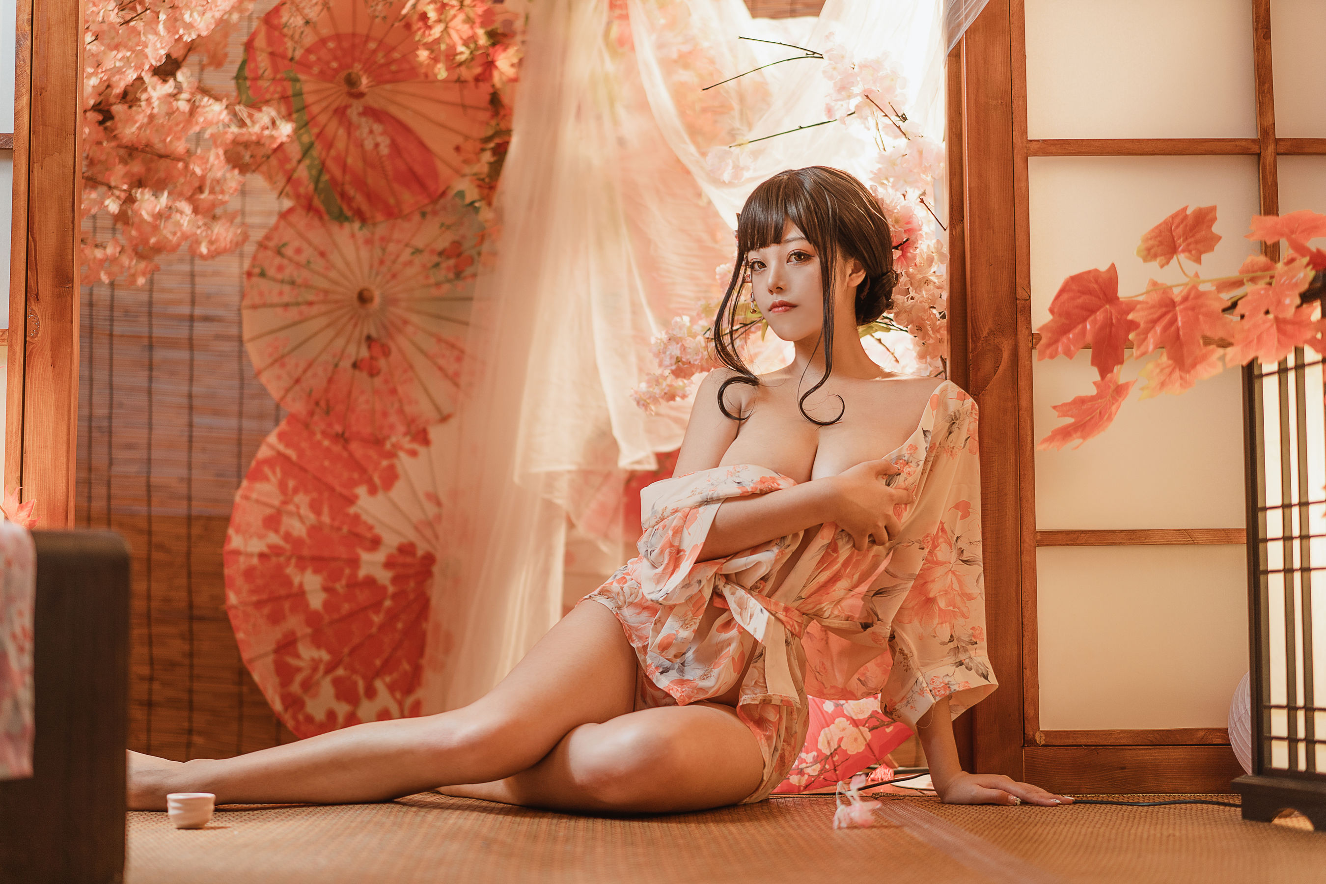  萌系小姐姐蜜汁猫裘 - 浴娘2 第3张