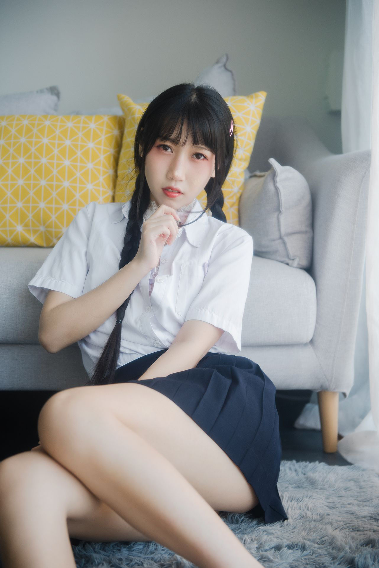  微博人气Coser不呆猫 - 奶油少女 第29张