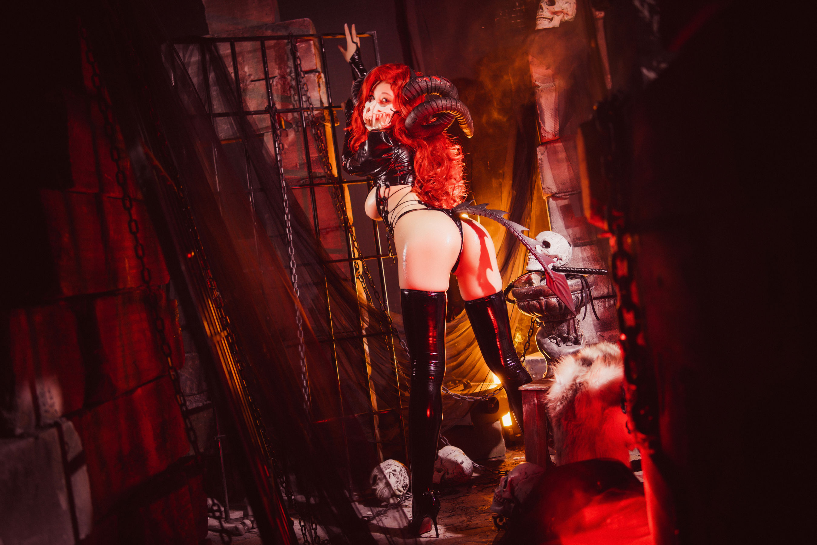  萌系小姐姐蜜汁猫裘 - 骸骨 第52张