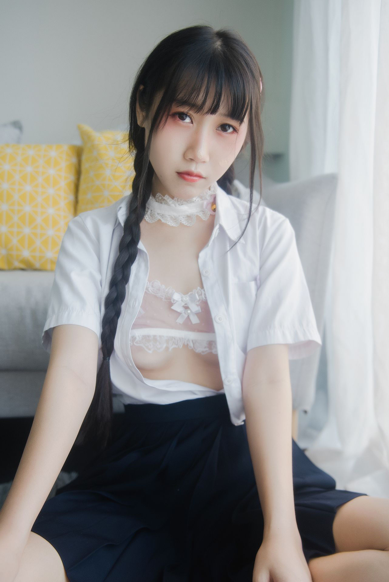  微博人气Coser不呆猫 - 奶油少女 第30张