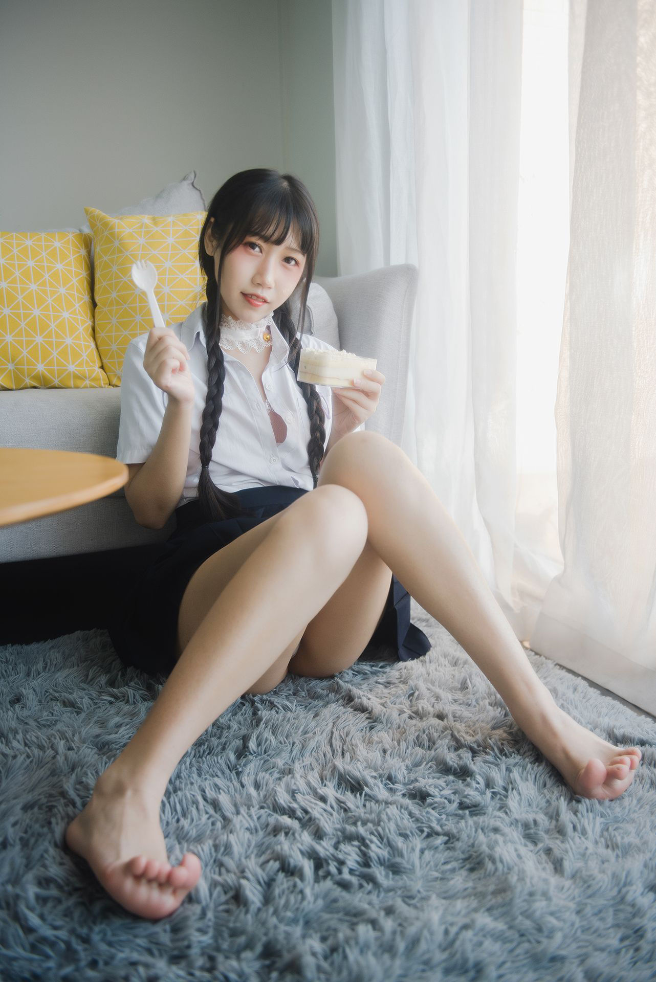  微博人气Coser不呆猫 - 奶油少女 第12张