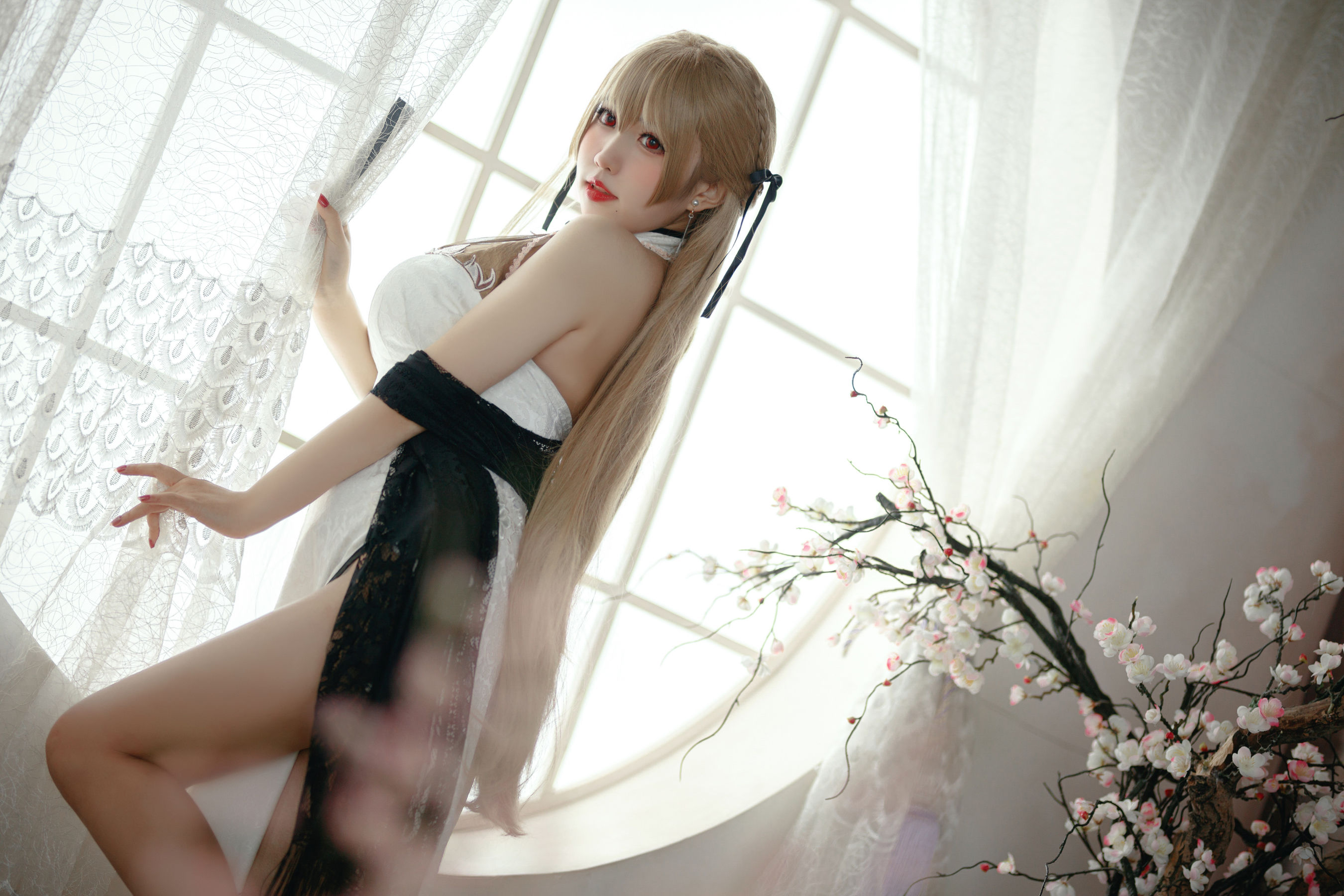  动漫博主貓田聖奈奈(桃之啾啾) - 白玉佳人 第25张