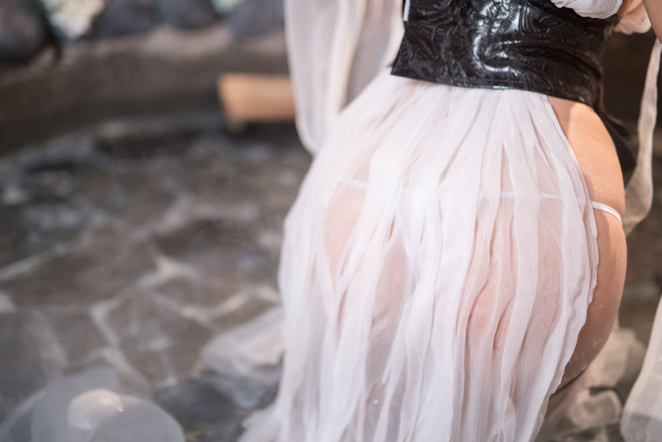  萌系小姐姐-白烨- - 湿身泳装 第50张