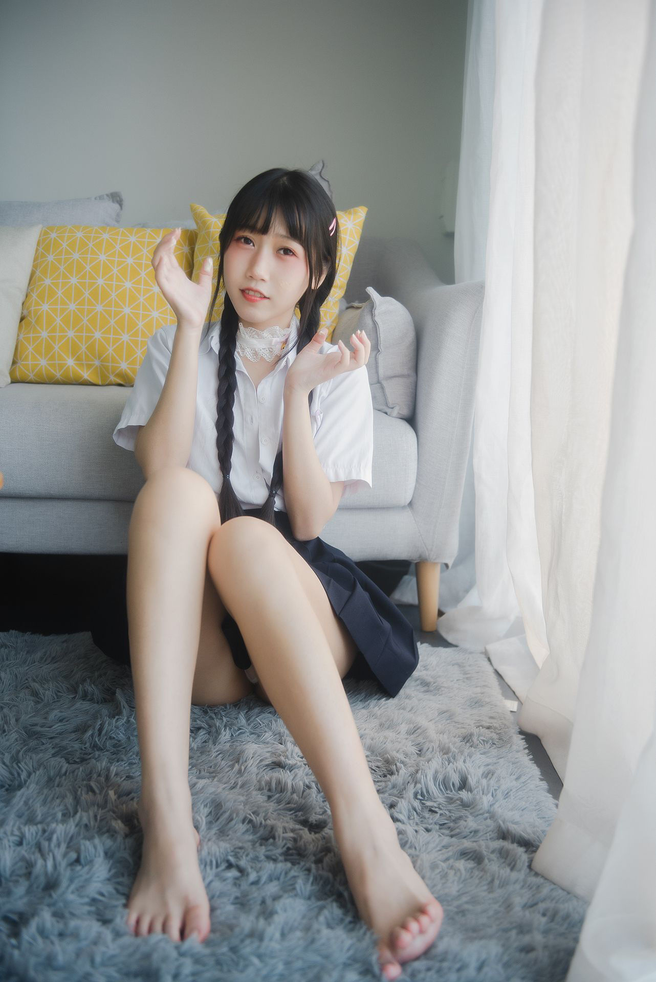  微博人气Coser不呆猫 - 奶油少女 第17张