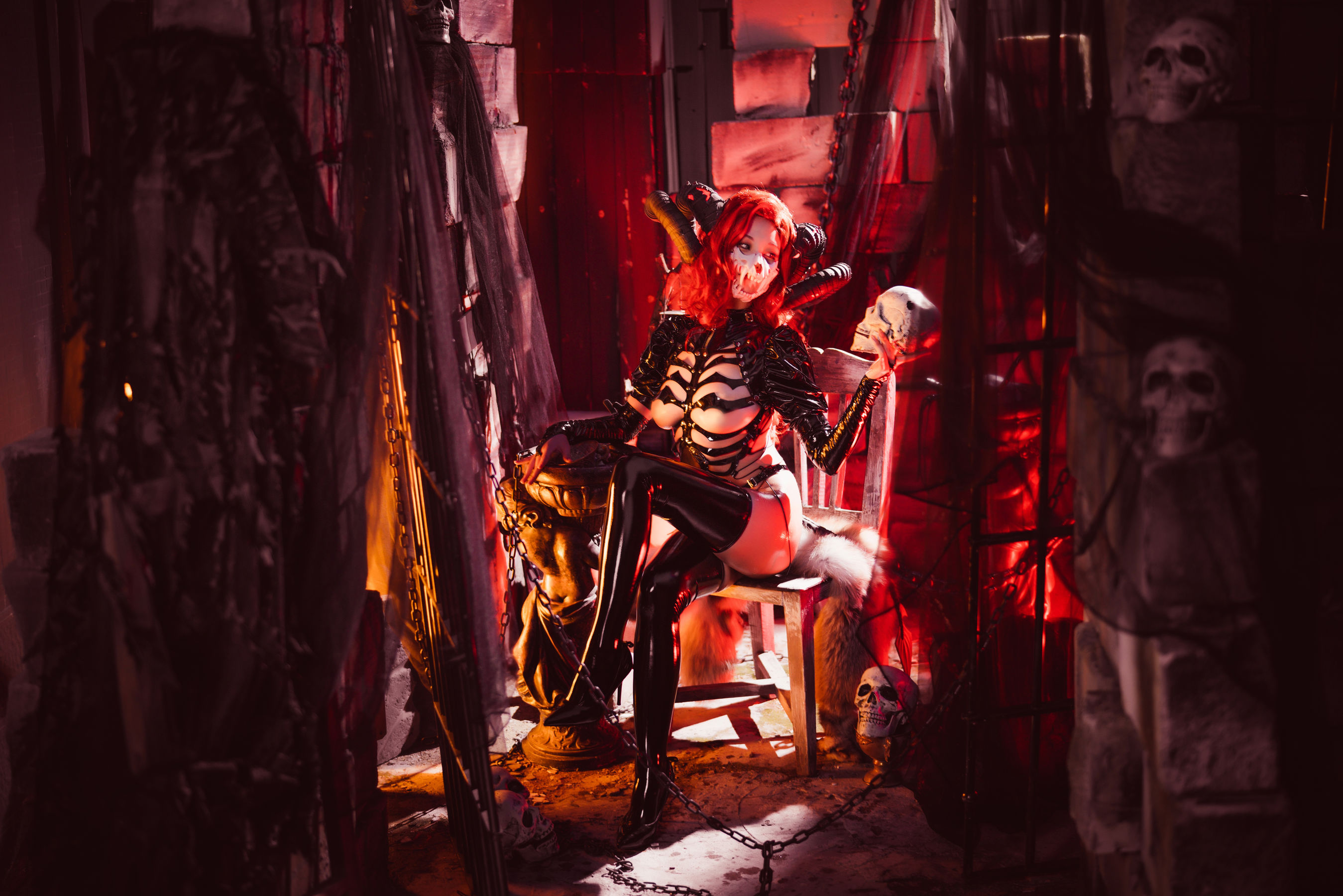  萌系小姐姐蜜汁猫裘 - 骸骨 第39张