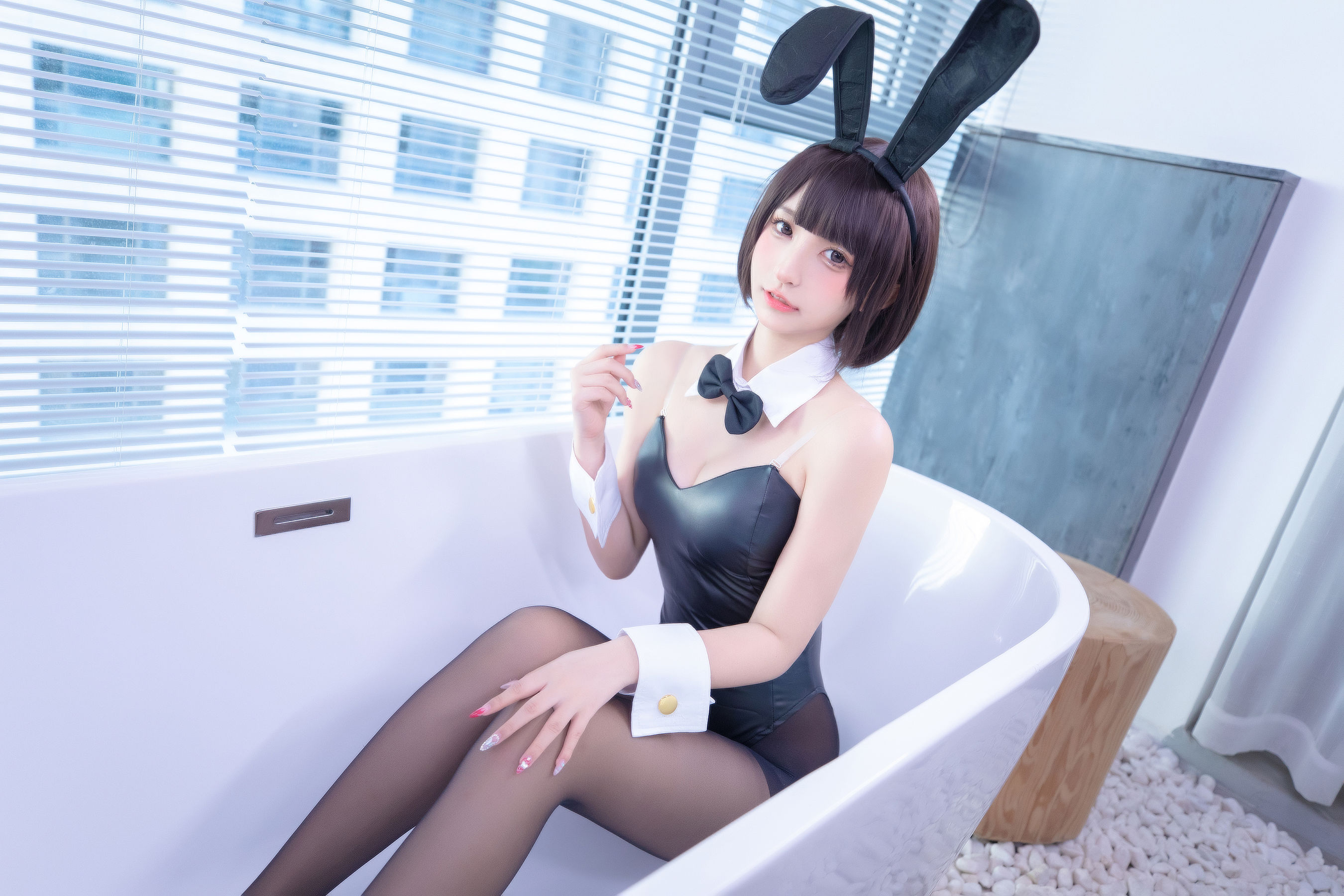  萝莉神楽板真冬之バニーバブル 第97张