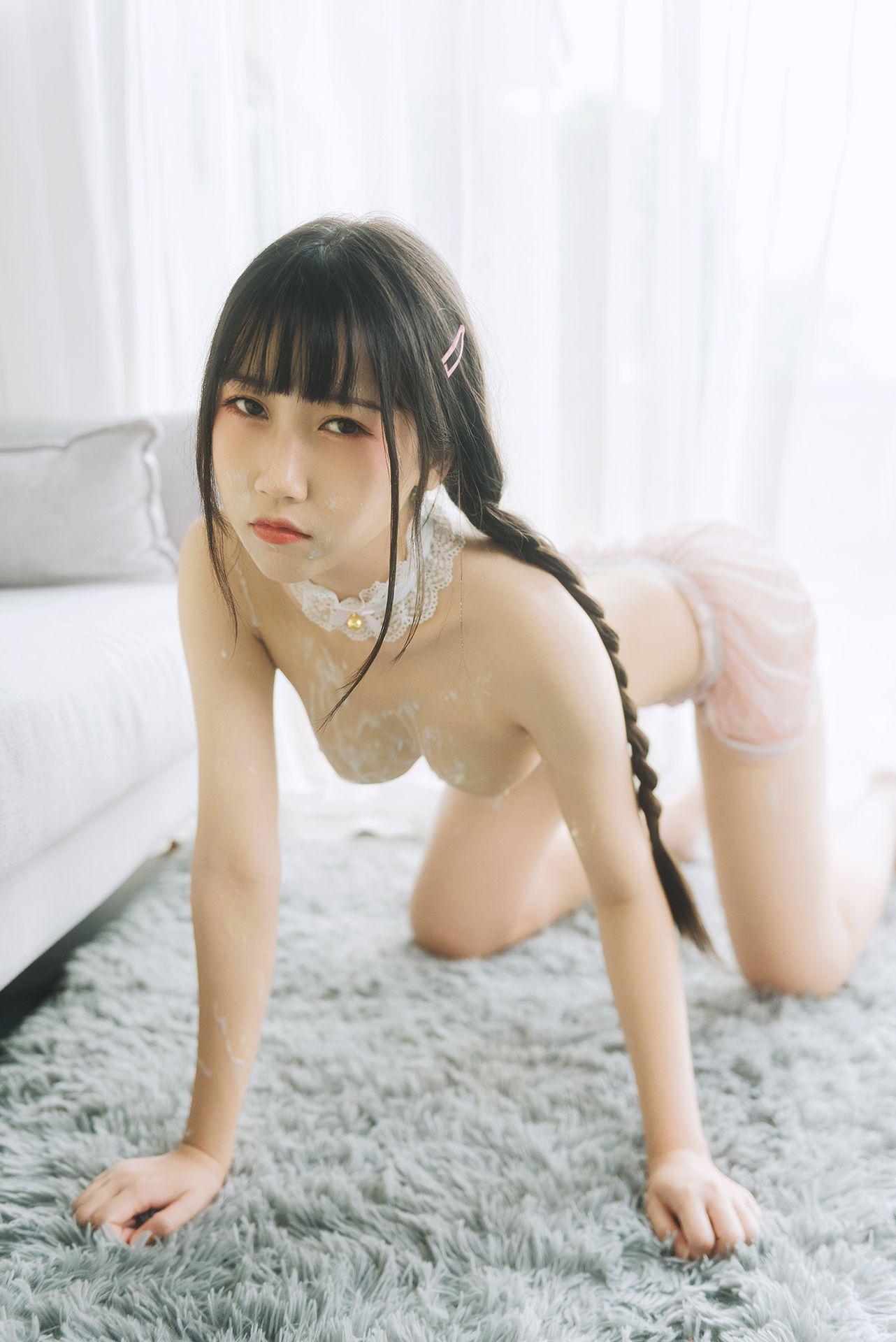  微博人气Coser不呆猫 - 奶油少女 第61张