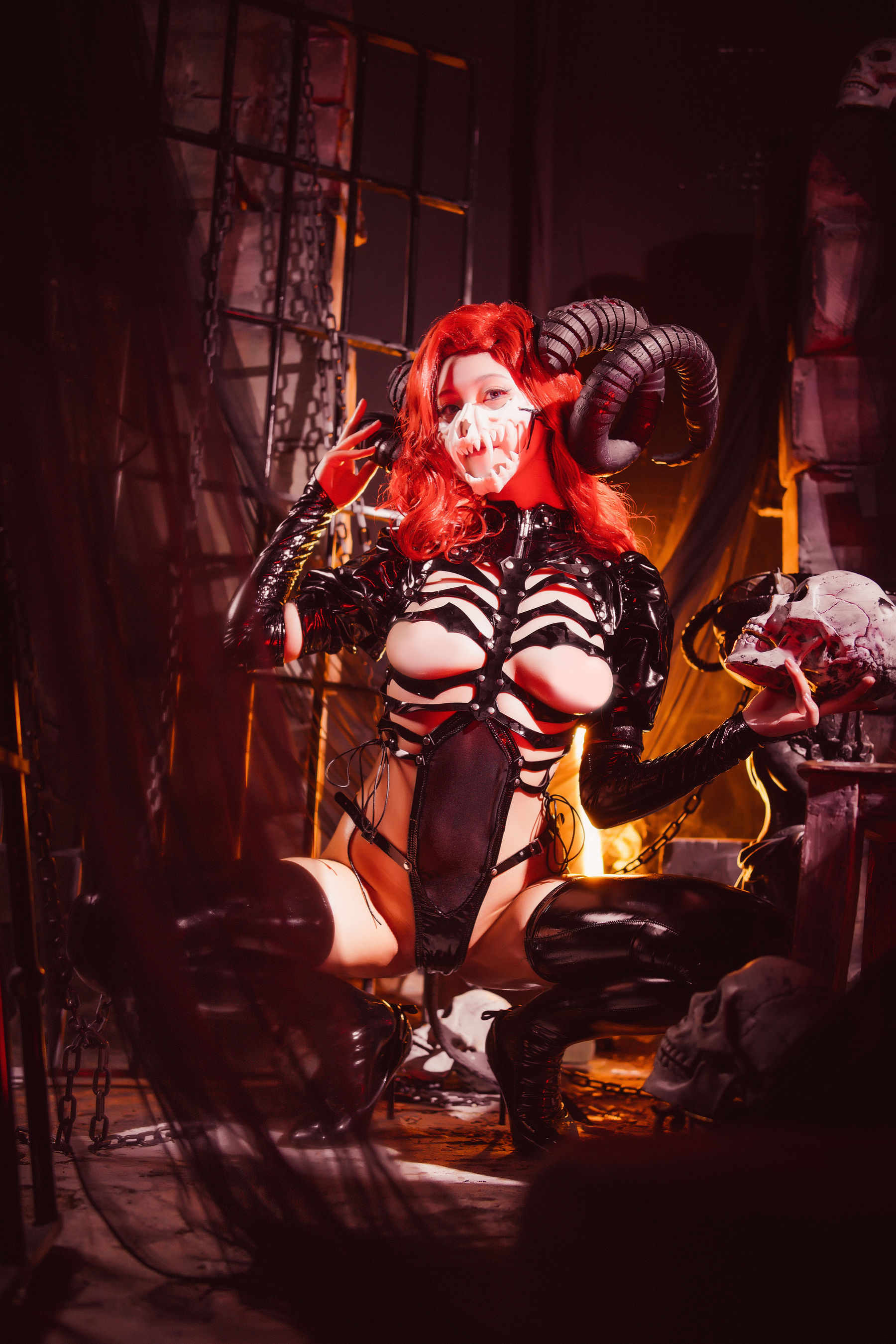  萌系小姐姐蜜汁猫裘 - 骸骨 第35张