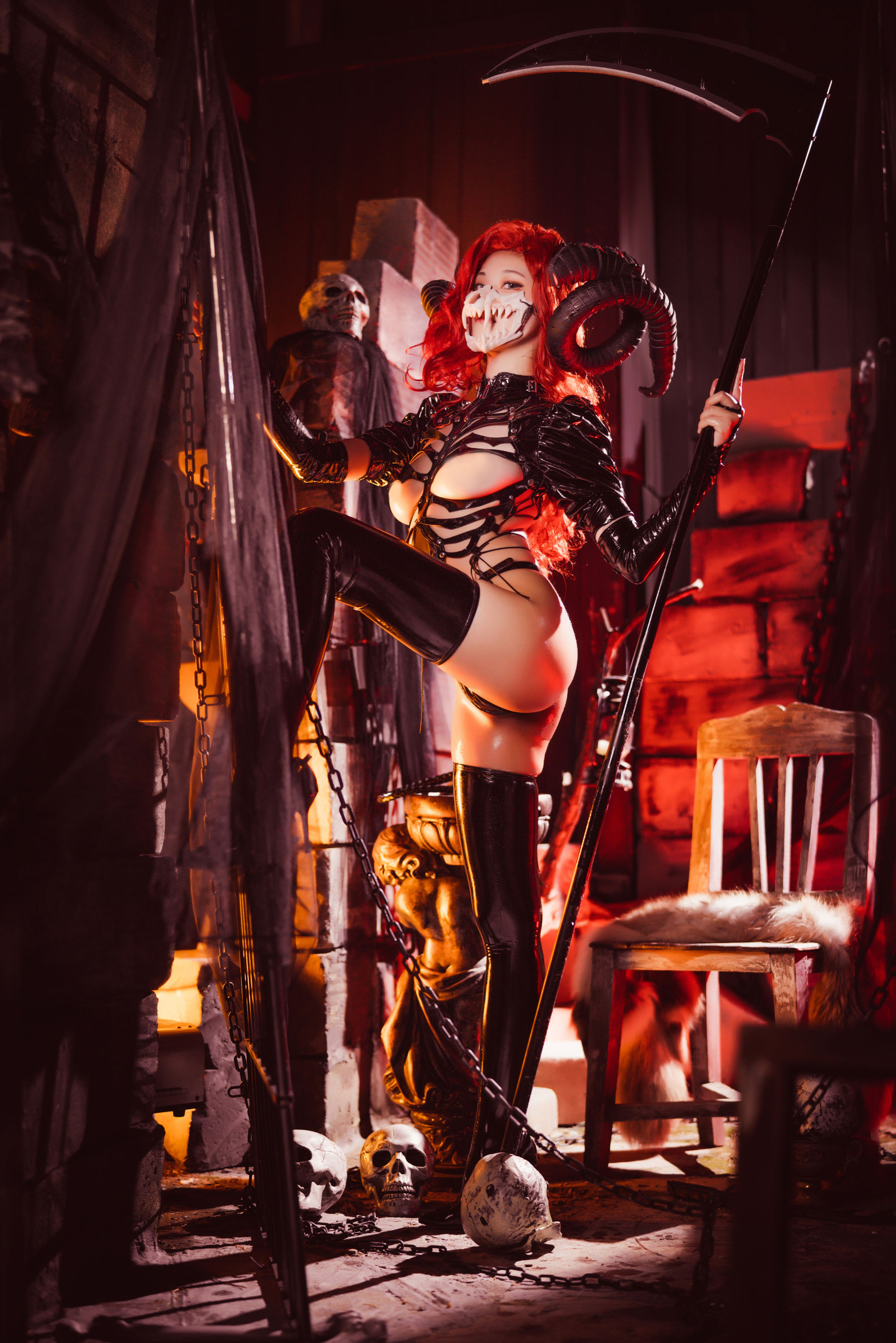  萌系小姐姐蜜汁猫裘 - 骸骨 第26张