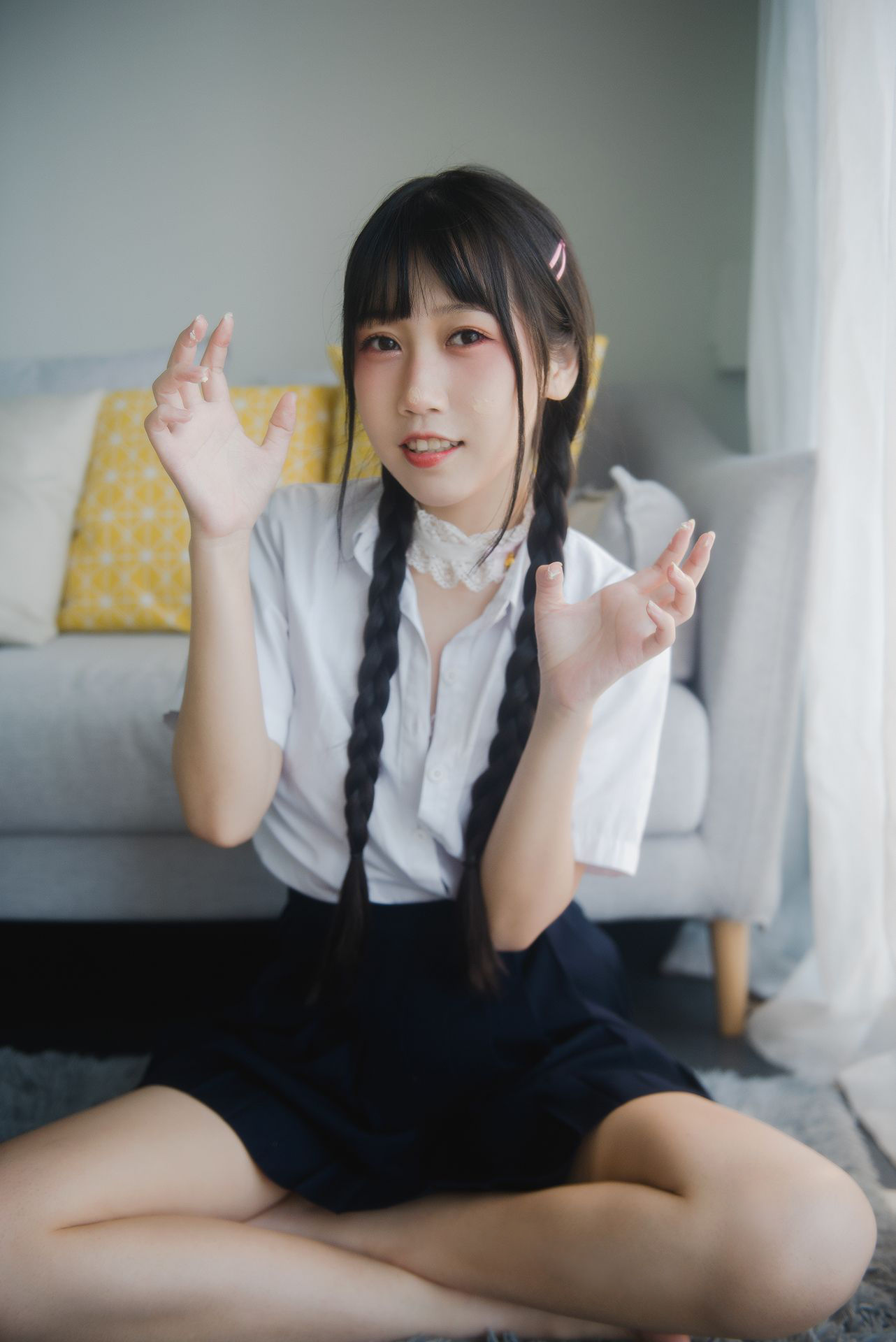  微博人气Coser不呆猫 - 奶油少女 第16张