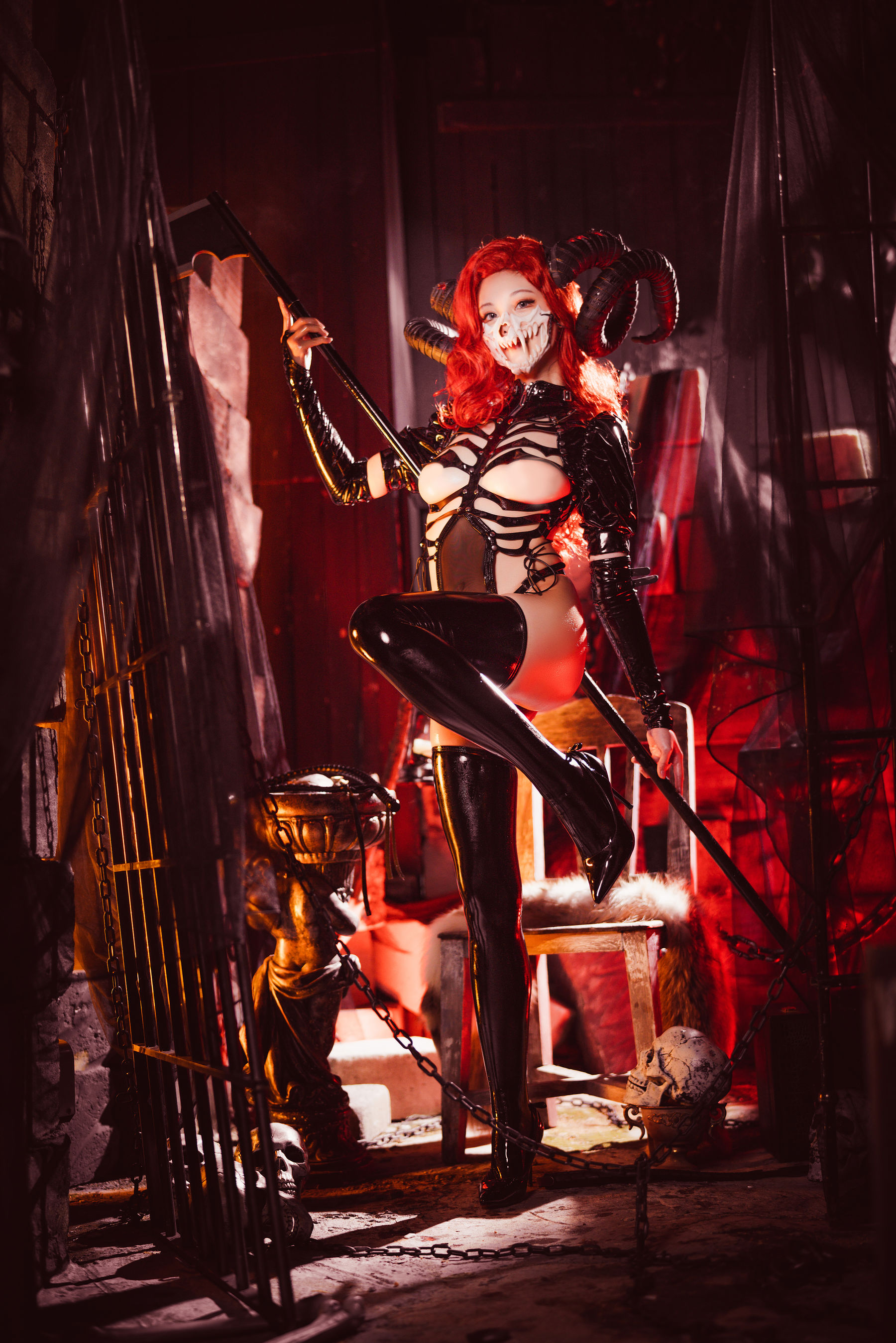  萌系小姐姐蜜汁猫裘 - 骸骨 第32张