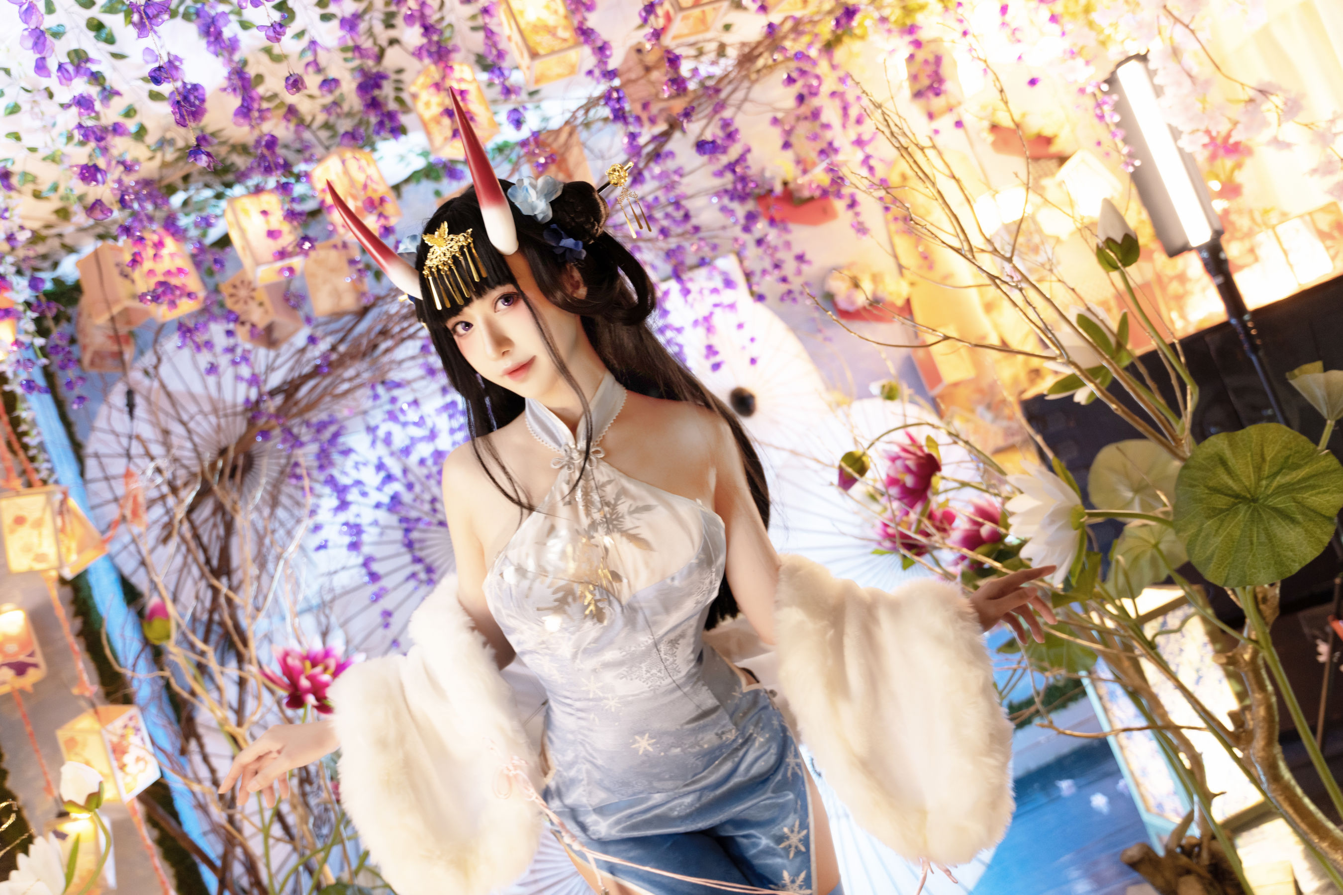 [福利COS] Shika小鹿鹿 - 能代旗袍  第3张