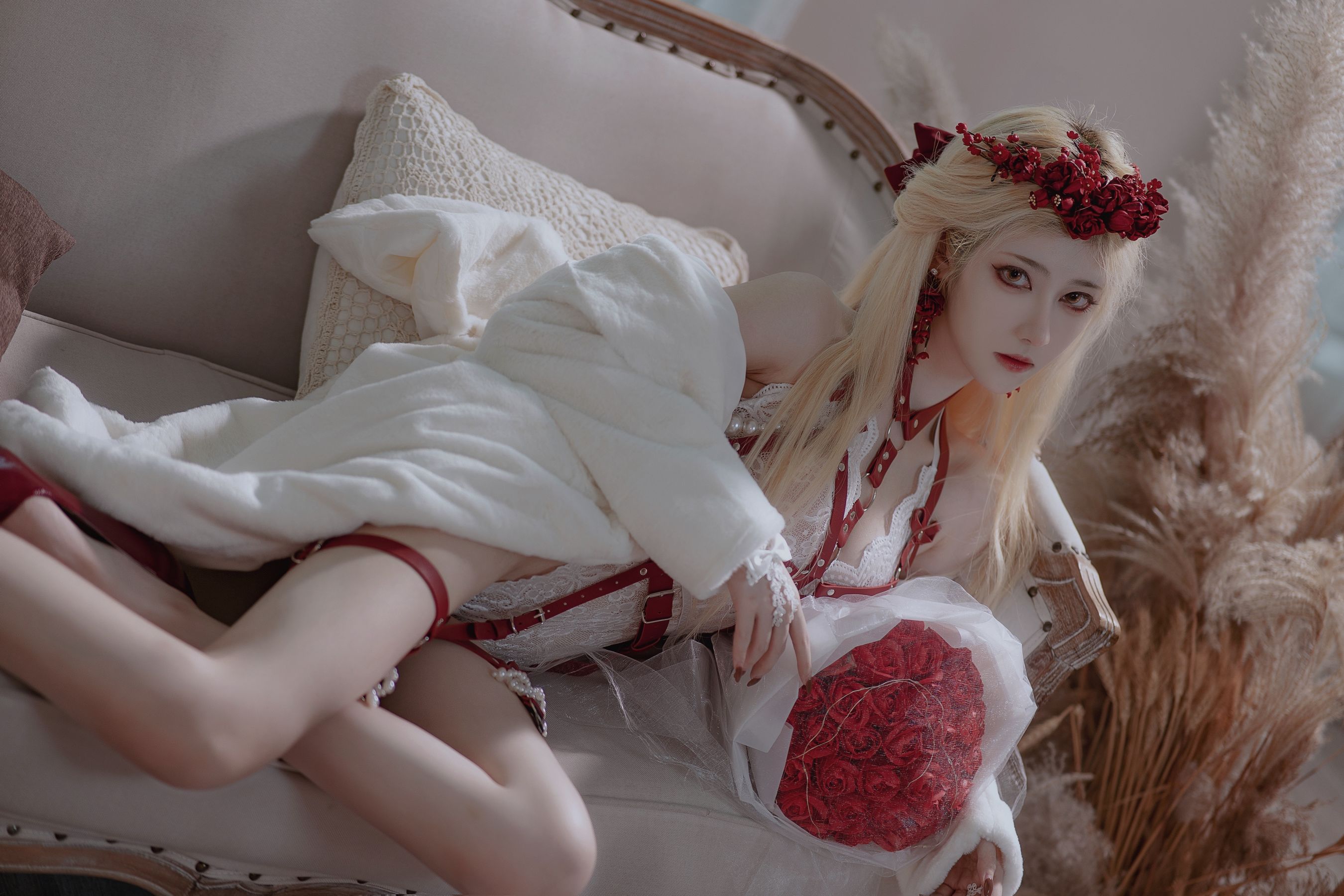  动漫博主南桃Momoko - 玫瑰 第22张