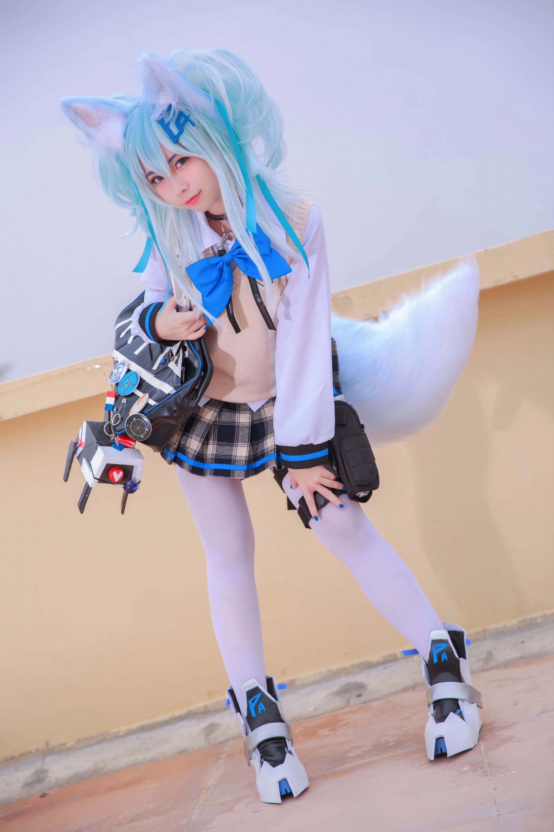  动漫博主G44不会受伤 - 少女前线 PA15校服 第36张