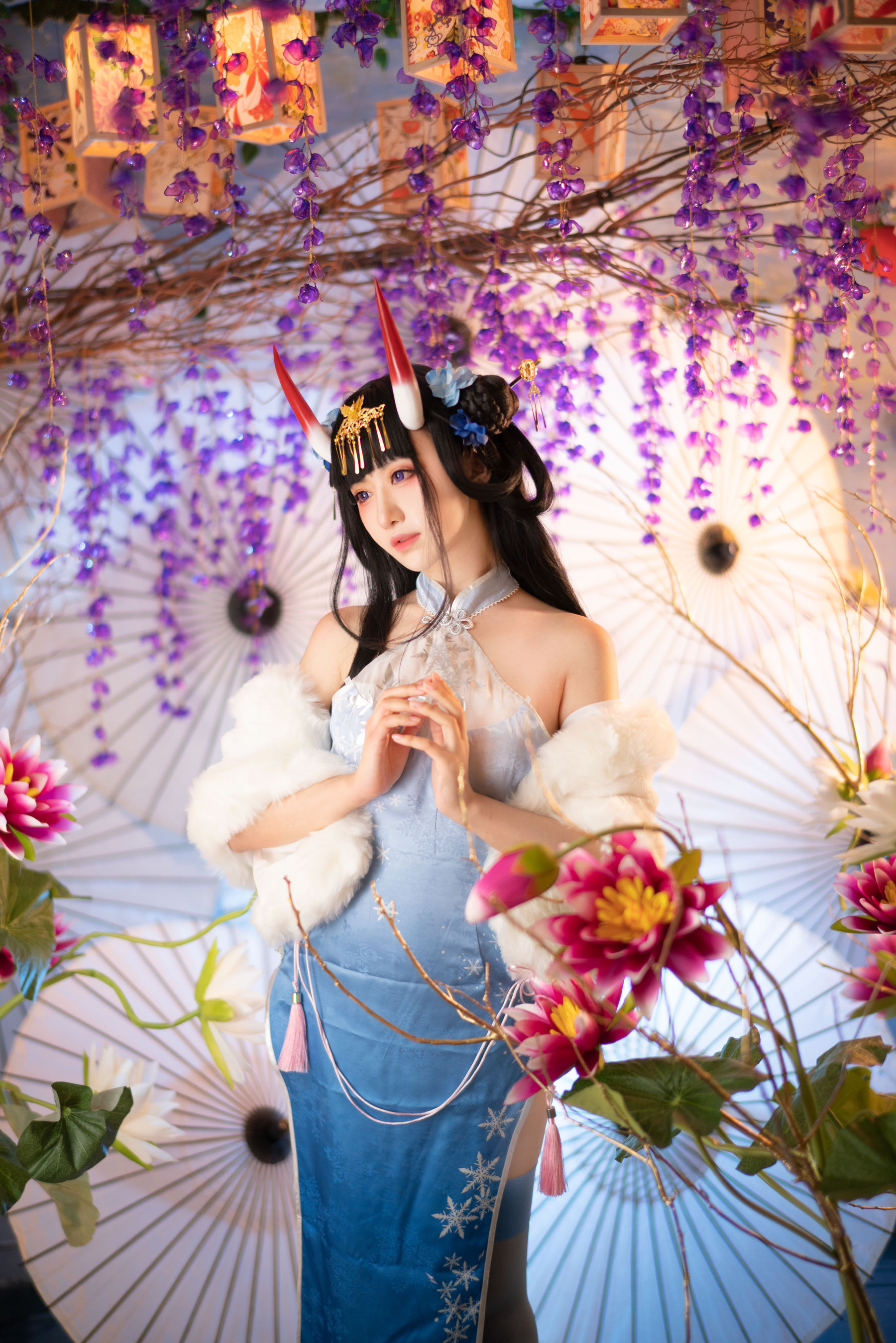 [福利COS] Shika小鹿鹿 - 能代旗袍  第4张