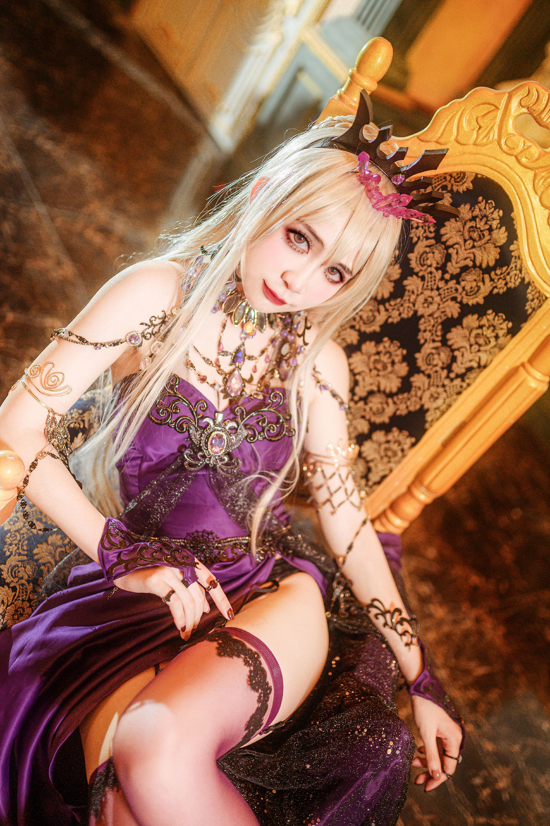  动漫博主阮邑_Fairy - 黑枪呆礼服 第19张