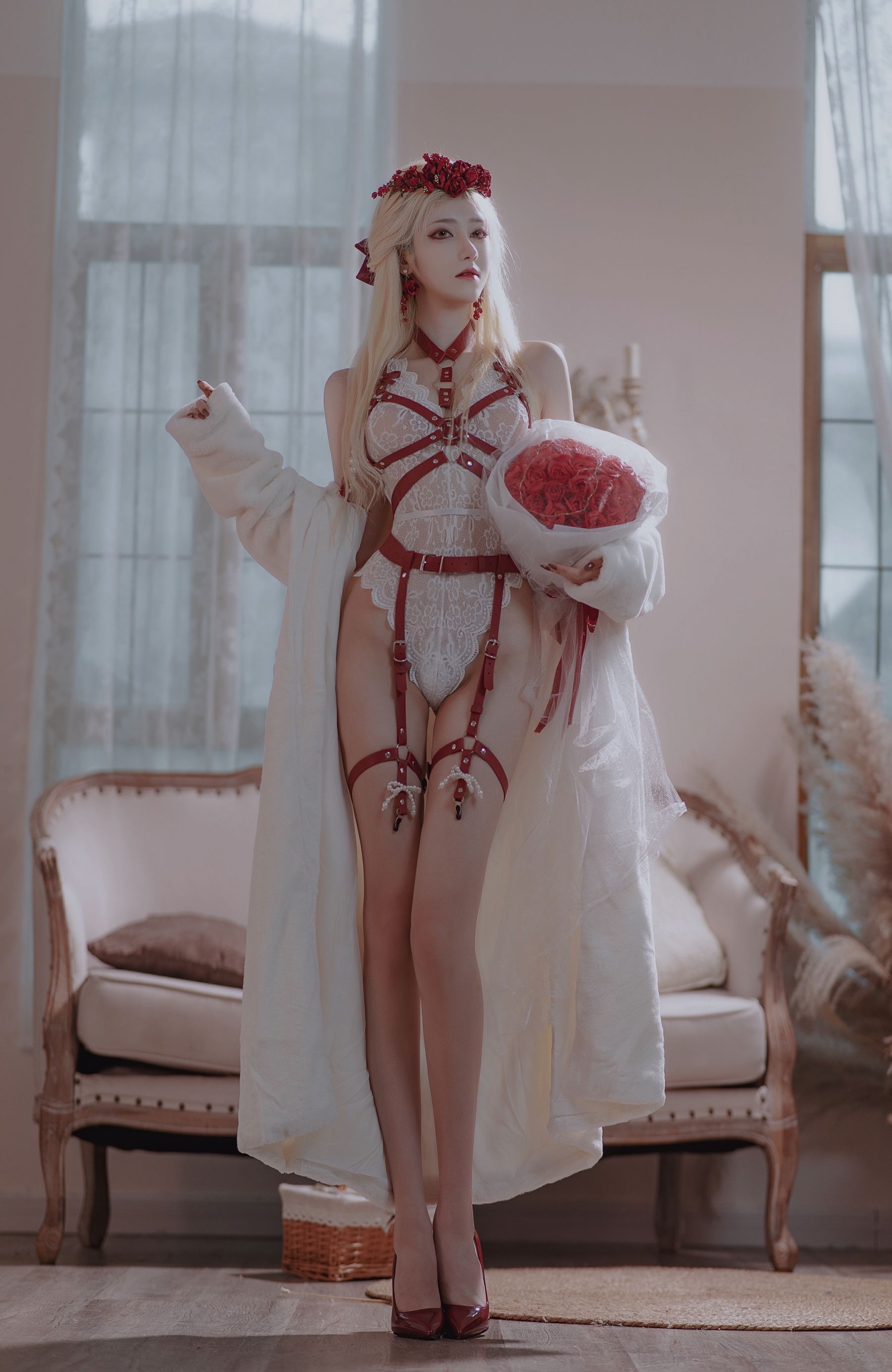  动漫博主南桃Momoko - 玫瑰 第12张