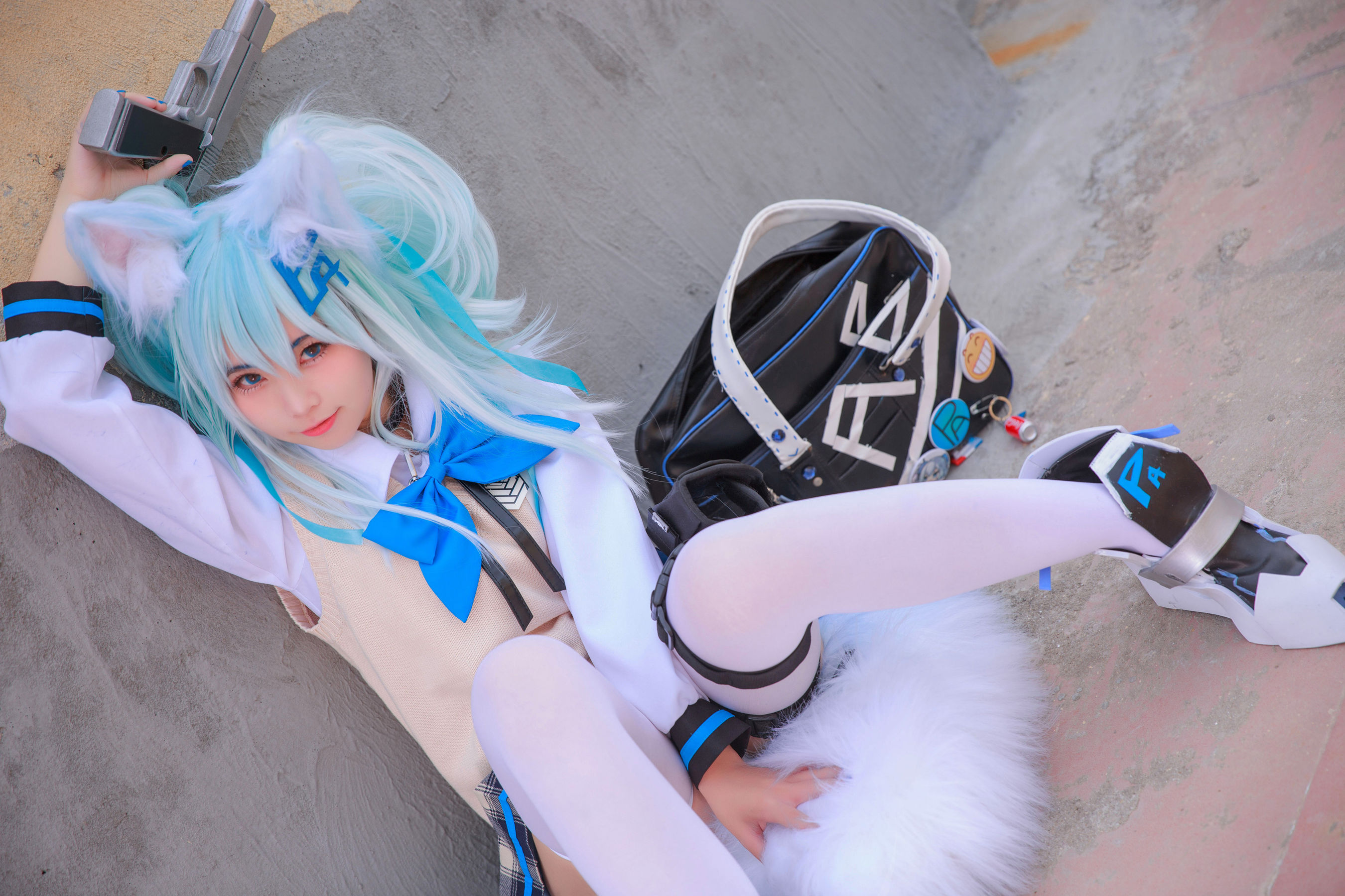  动漫博主G44不会受伤 - 少女前线 PA15校服 第35张