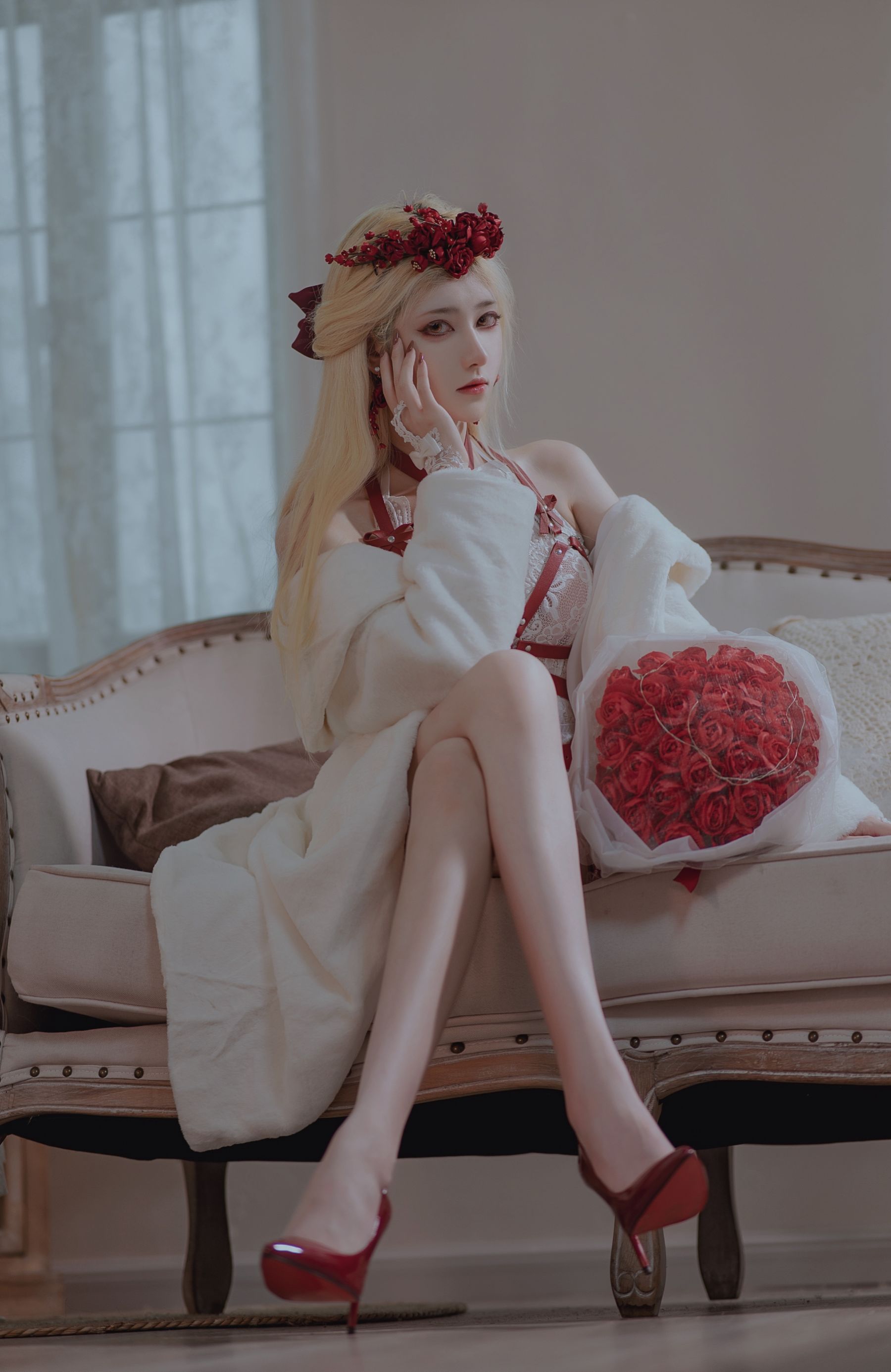  动漫博主南桃Momoko - 玫瑰 第21张