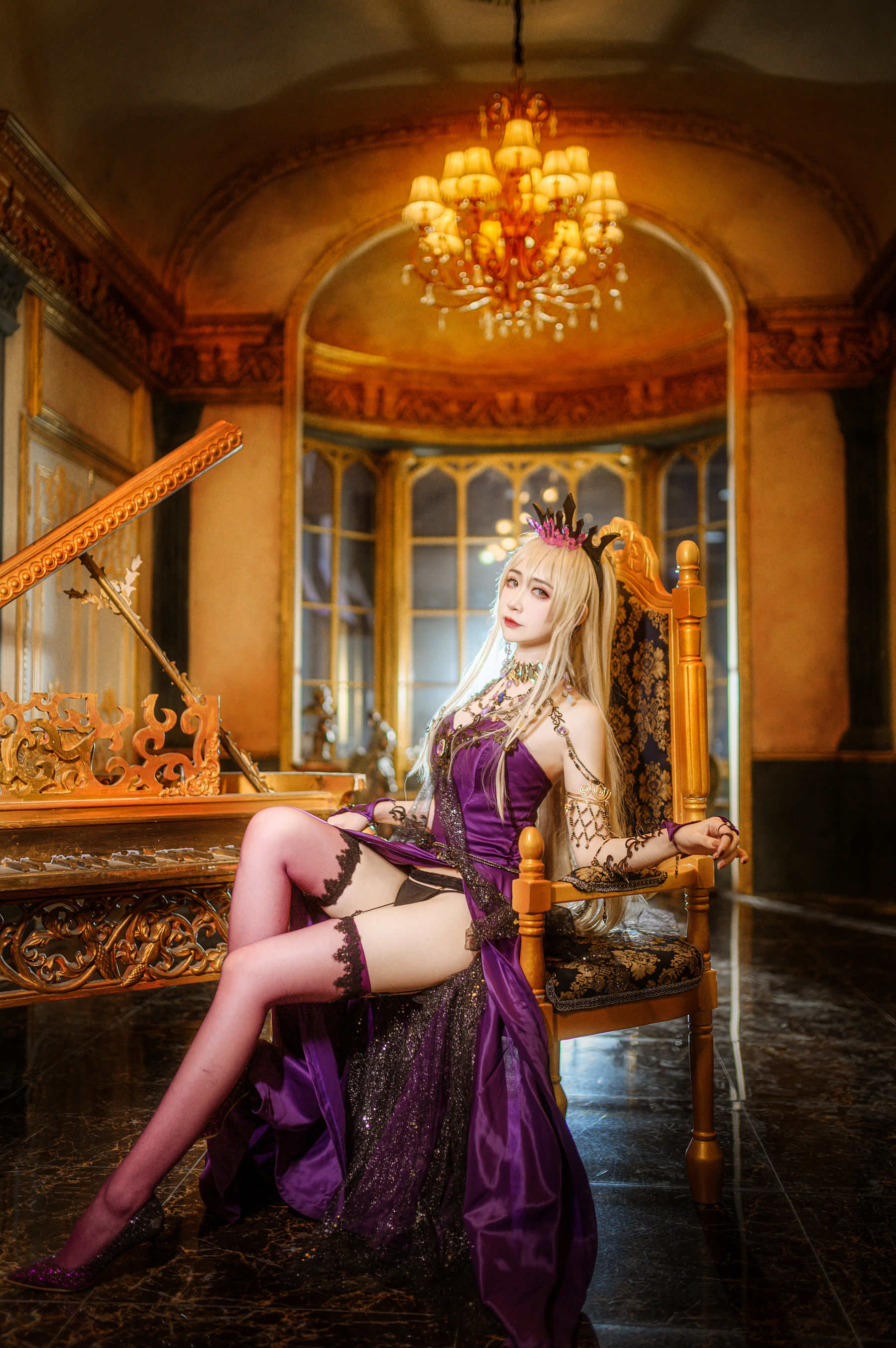  动漫博主阮邑_Fairy - 黑枪呆礼服 第24张