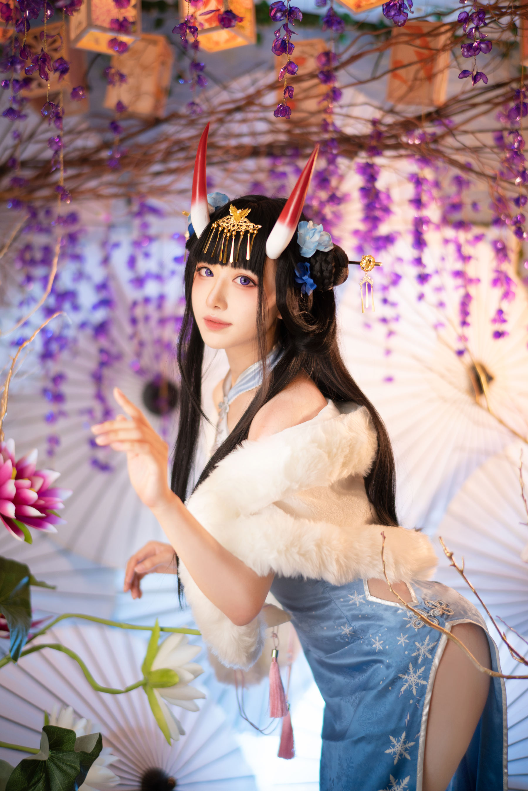 [福利COS] Shika小鹿鹿 - 能代旗袍  第18张